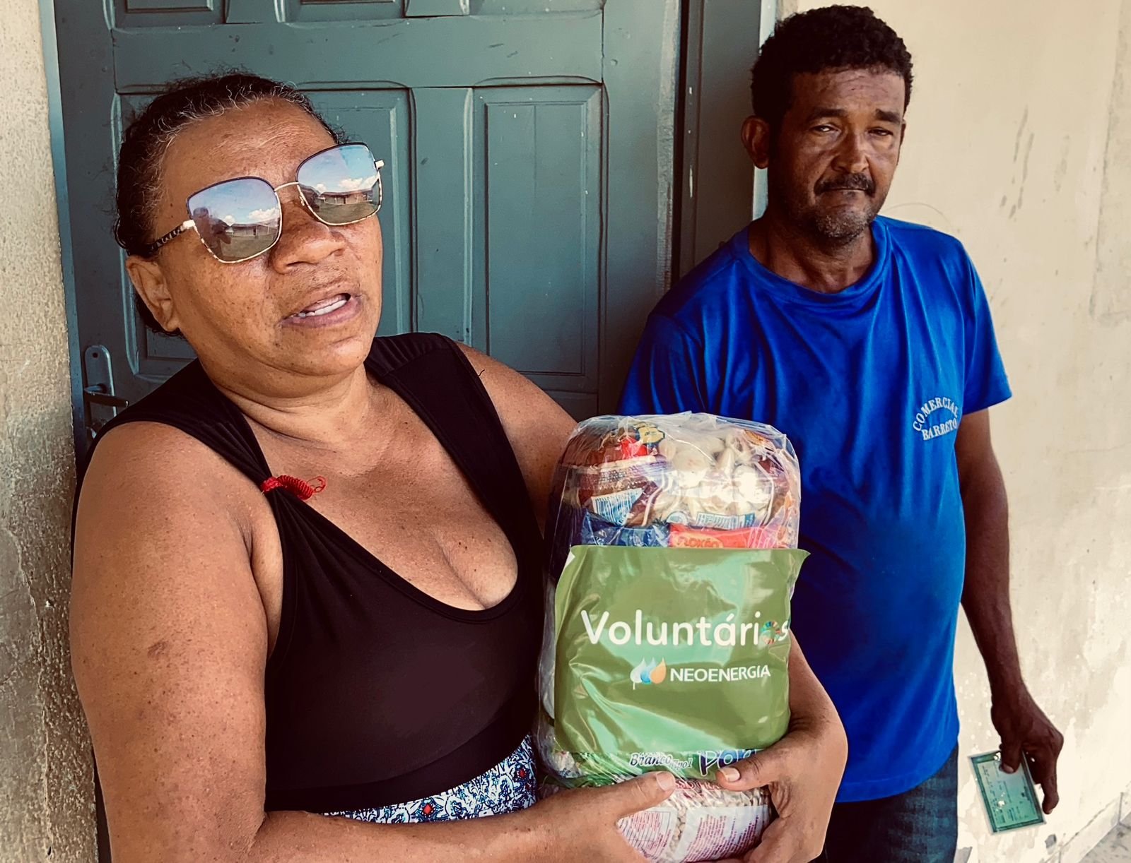 Famílias de Ipanguaçu recebem mais 600kg de alimentos doados pela Neoenergia Cosern