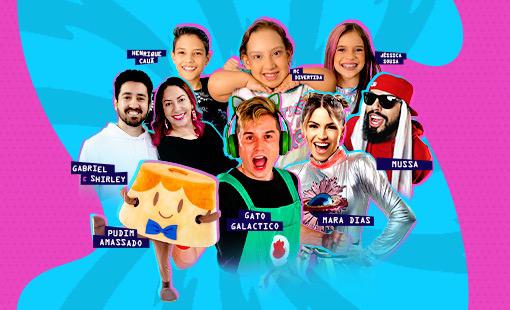 Galaxia Kids Fest traz os youtubers mais amados ao Teatro Riachuelo Natal em novembro