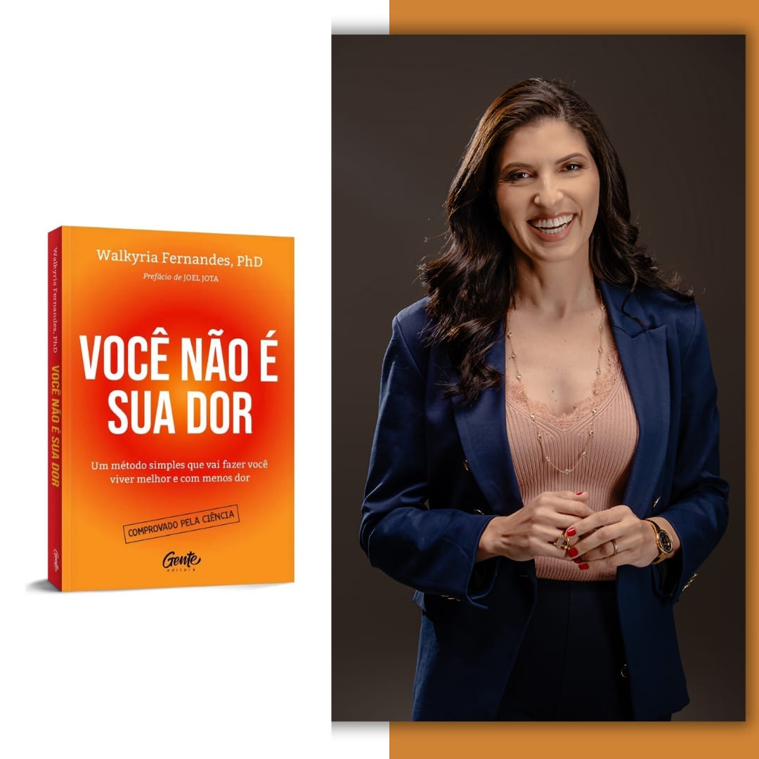 Dra. Walkyria Fernandes lança livro “VOCÊ NÃO É SUA DOR” , nesta terça (08), no Natal Shopping