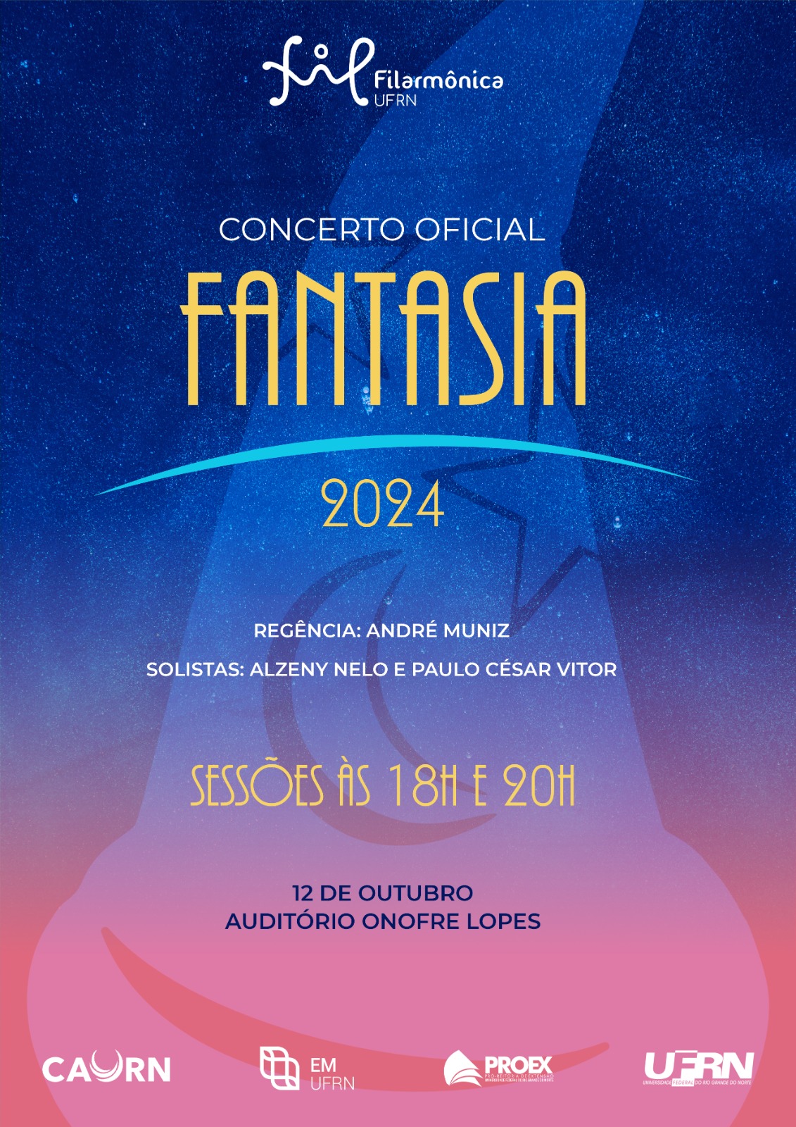 Filarmônica UFRN apresenta concerto oficial “Fantasia” no Dia das Crianças em Natal