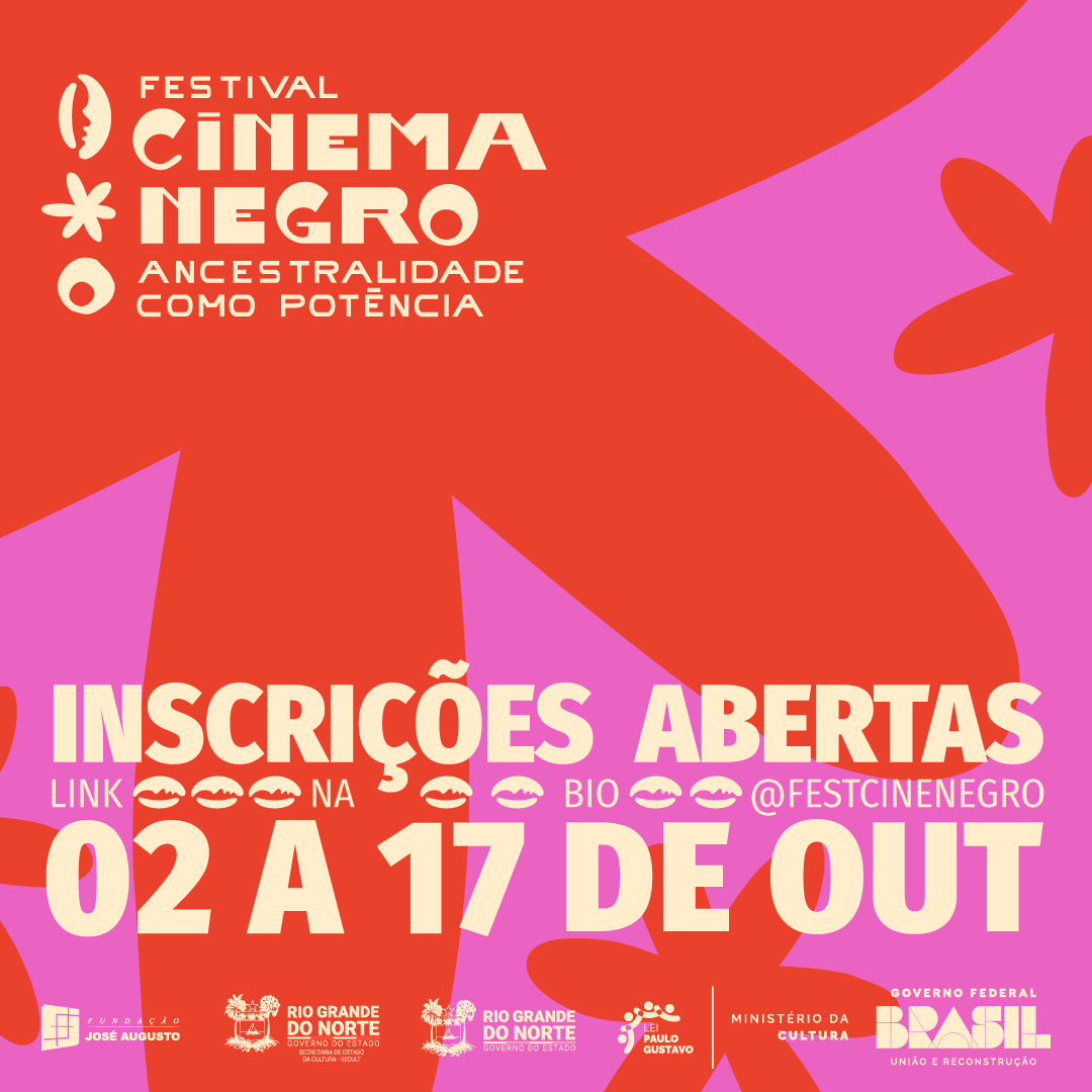 Festival de Cinema Negro abre inscrições com chamada nacional e em especial no RN