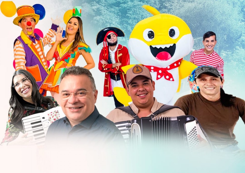 Programação dos 147 anos de Macaíba terá shows de Alice Maciel, Padre Nunes, Zé Filho e festa das crianças