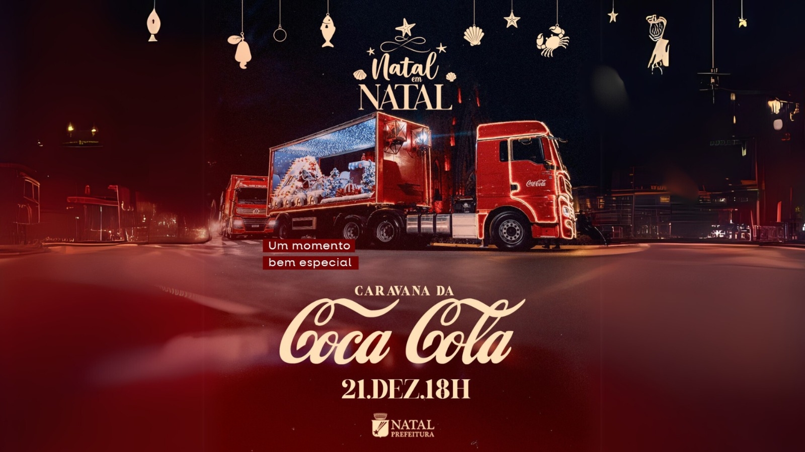 Caravana da Coca-Cola 2024 Chega a Natal neste sábado, 21; Veja por onde vai passar