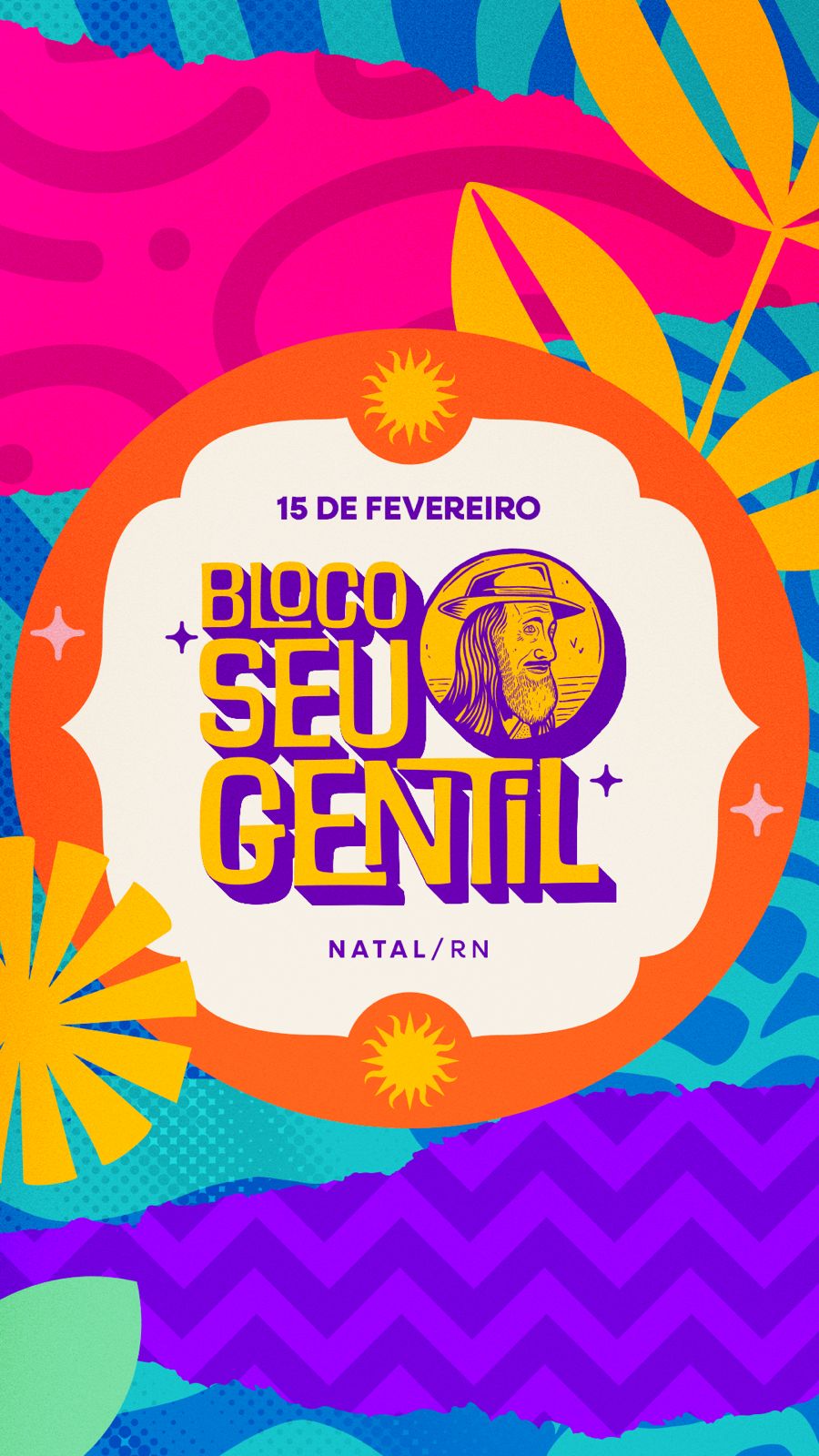 Bloco do Seu Gentil é atração no pré-carnaval de Natal no dia 15 de fevereiro