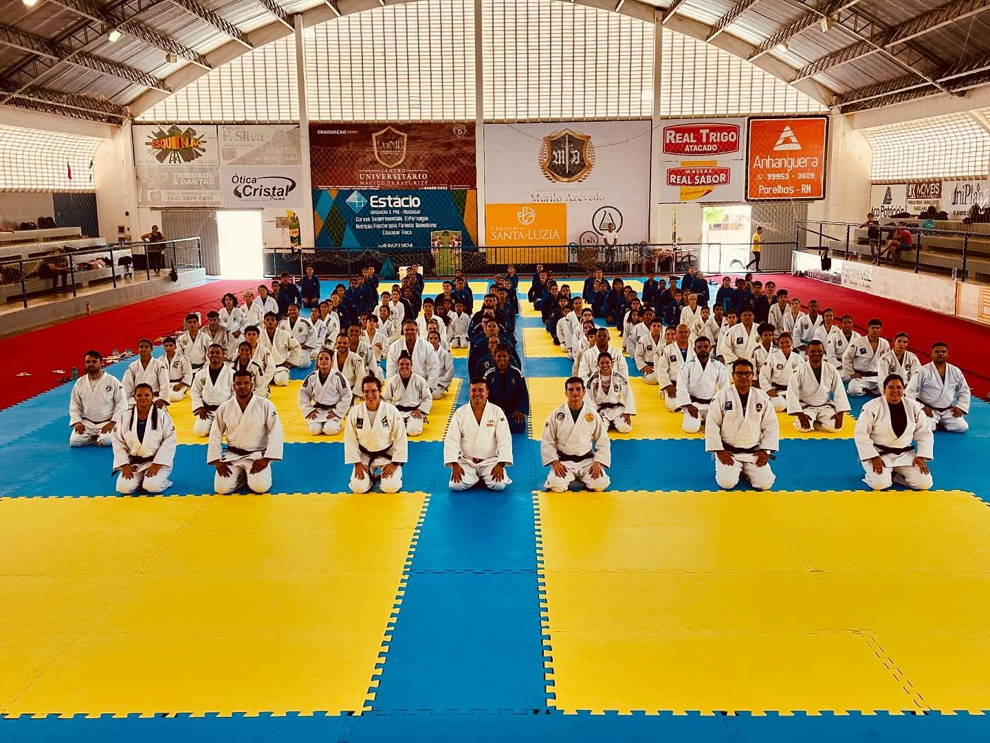 Parelhas sediou o maior treinamento de campo de Judô no Nordeste