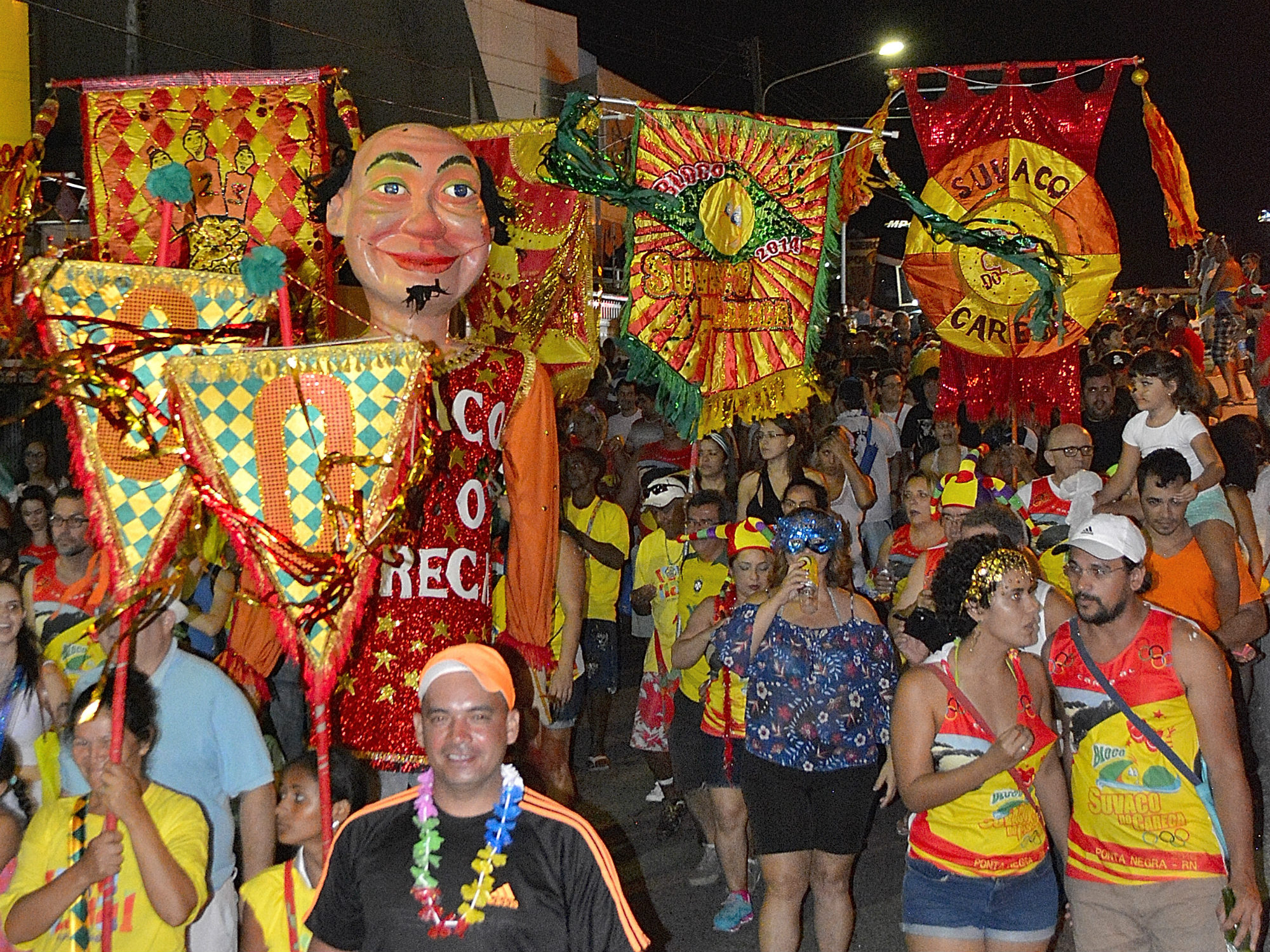 Bloco Suvaco do Careca comemora 15 anos de folia pelas ruas de Ponta negra