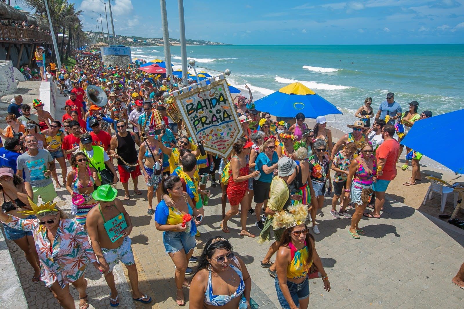 Vem aí o sábado de Carnaval com a Banda da Praia em Ponta Negra