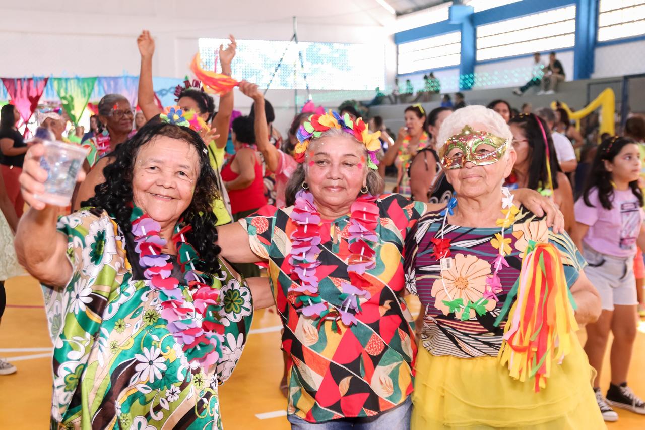 Festa e diversão marcam Carnaval dos Idosos no município de Parnamirim