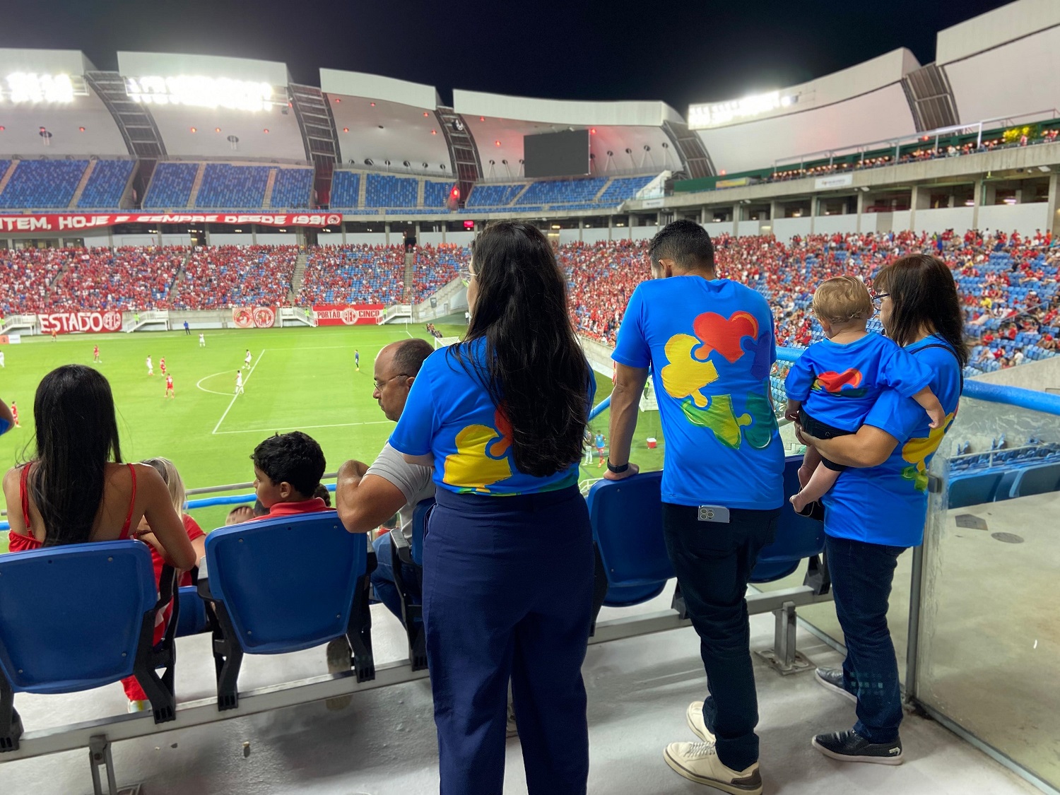 Arena lança camarote especial para pessoas com Transtorno do Espectro Autista