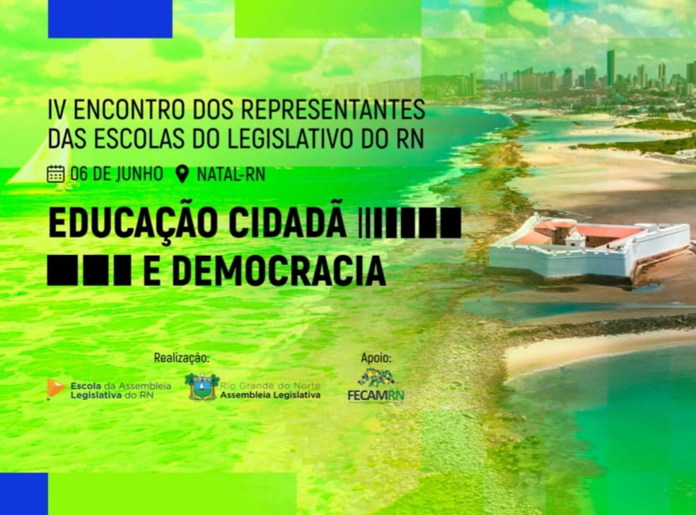 IV Encontro das Escolas do Legislativo do RN será realizado dia 06 de junho
