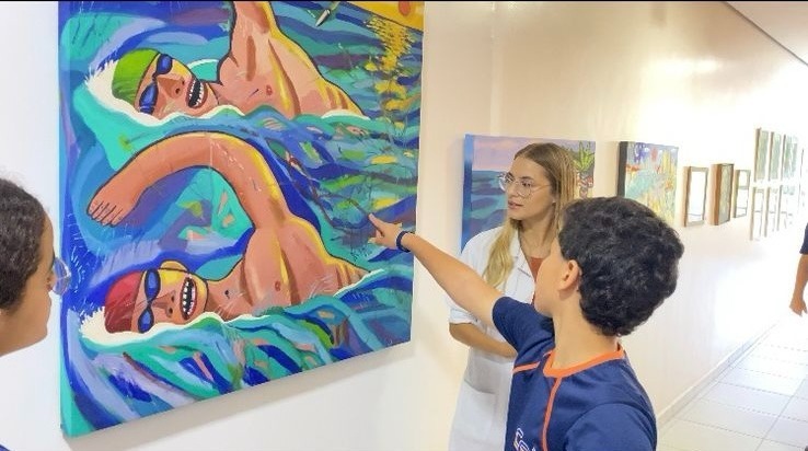 Artistas potiguares Flávio Freitas e Lídia Quaresma se unem em exposição colaborativa