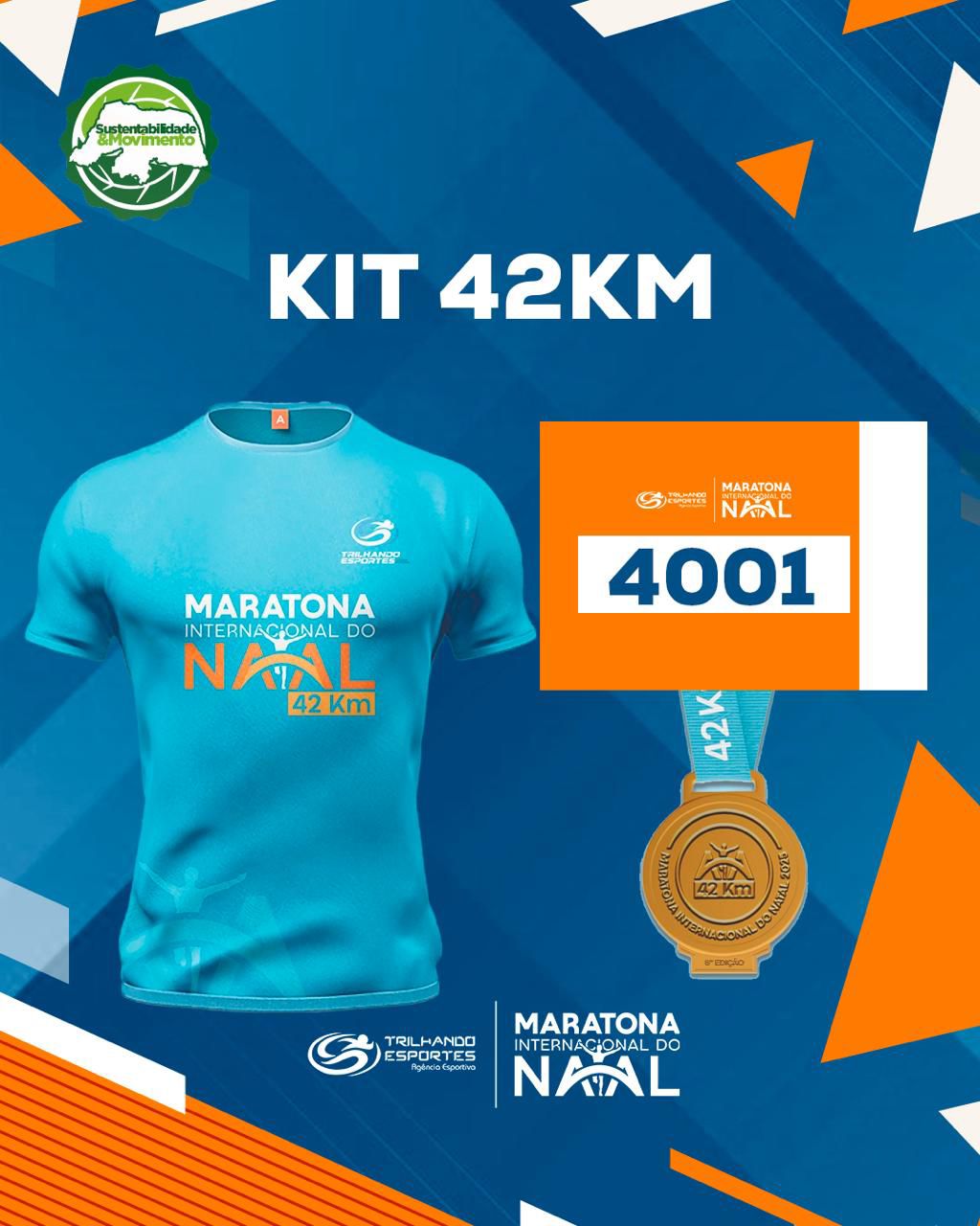 Maratona da Cidade do Natal realiza entrega de kits nesta sexta -feira (18)