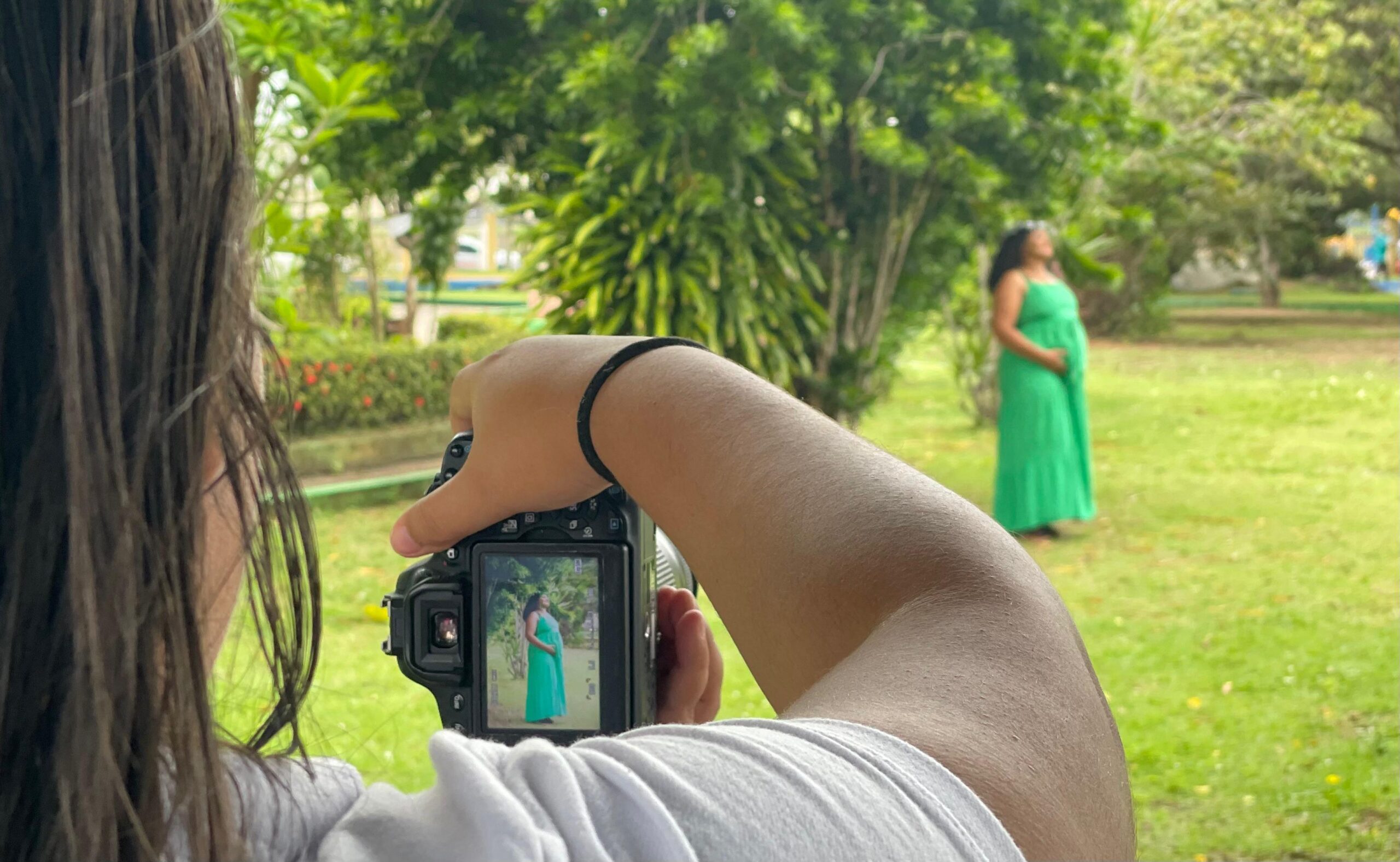 Parnamirim realiza ensaio fotográfico com gestantes do Programa Criança Feliz