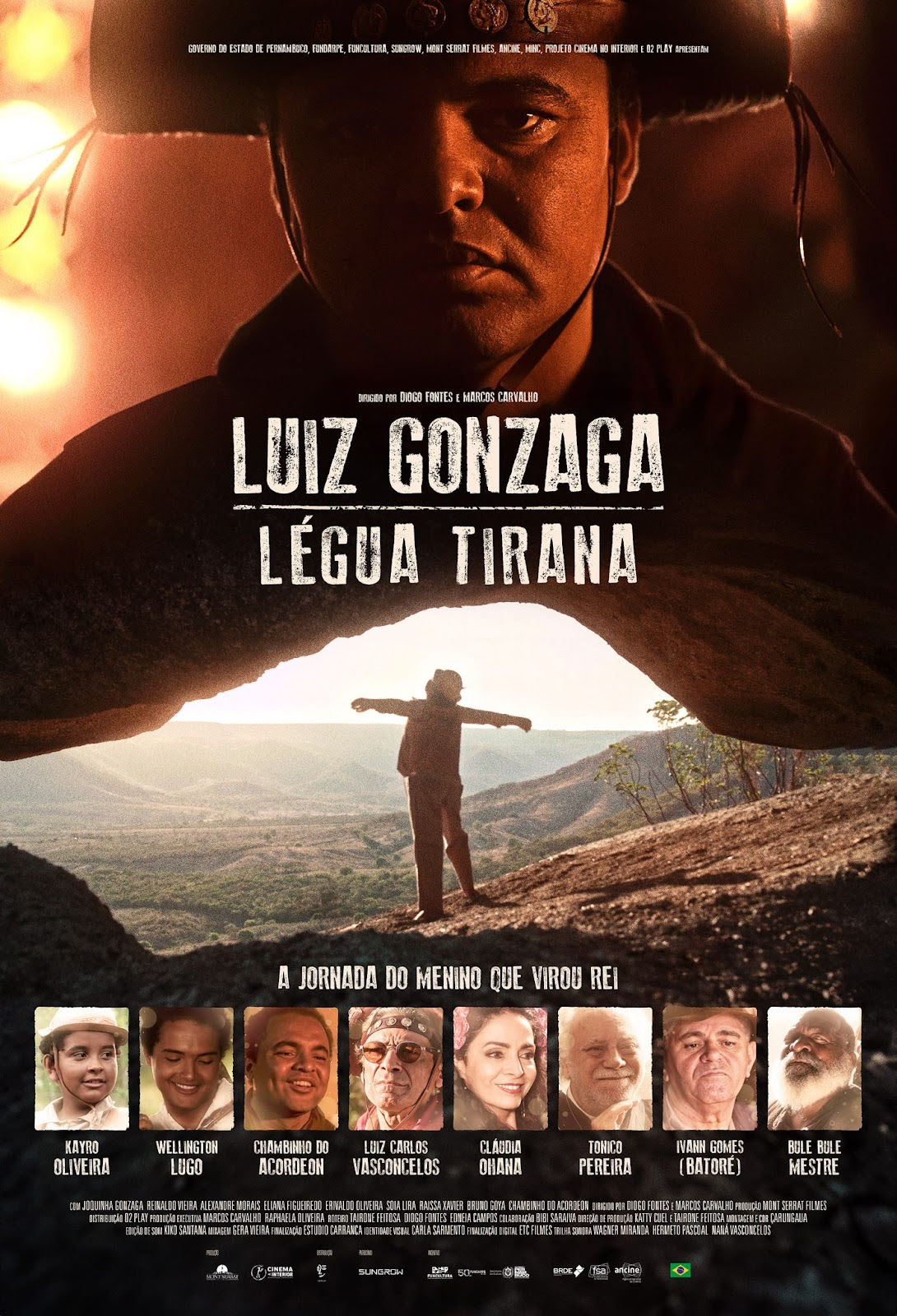 Luiz Gonzaga – Légua Tirana, filme sobre a origem do Rei do Baião, ganha pôster oficial