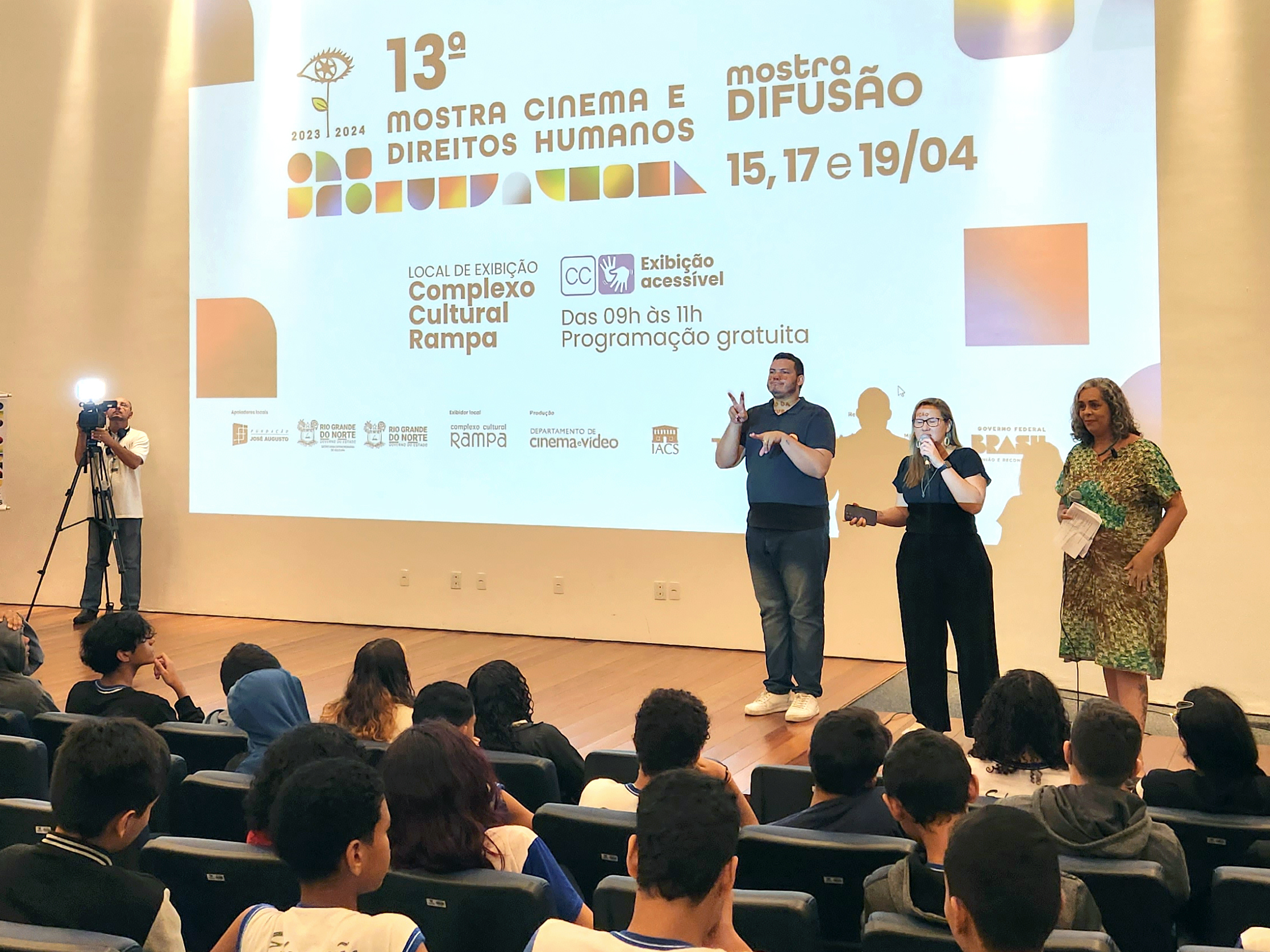 Complexo Cultural Rampa recebe 14ª Mostra de Cinema e Direitos Humanos em junho
