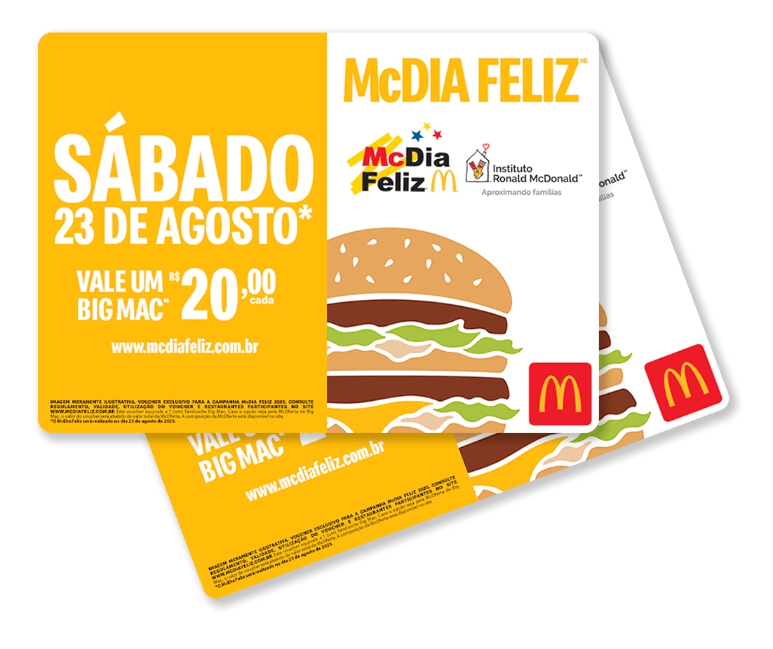 McDia Feliz 2025 inicia vendas do Big Mac e abre portas para o futuro de crianças e jovens