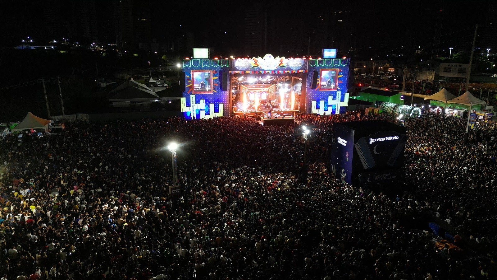 São João de Natal bate recorde de público no com mais de 150 mil pessoas