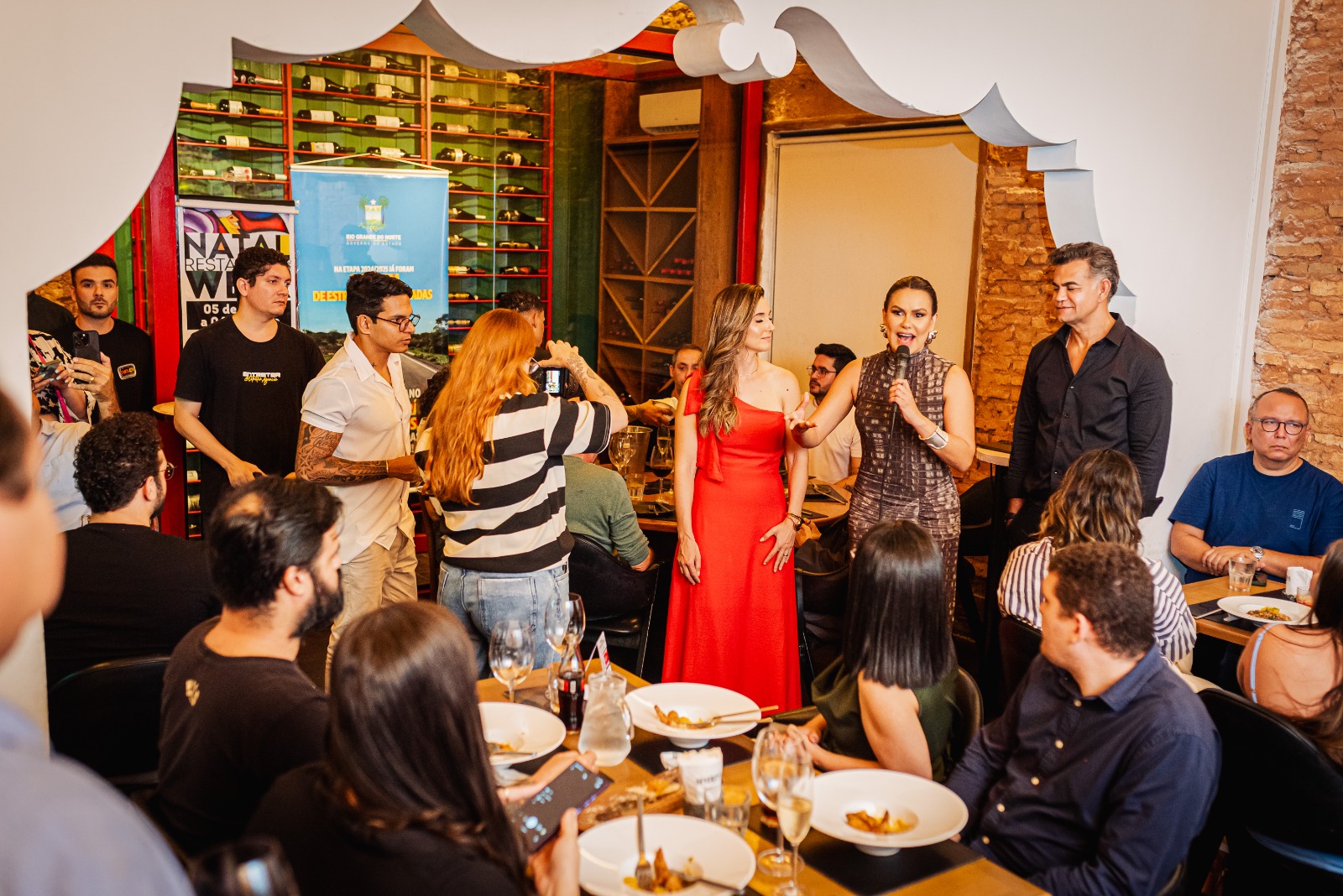 Jantar de lançamento marca início da 2ª edição do Natal Restaurant Week