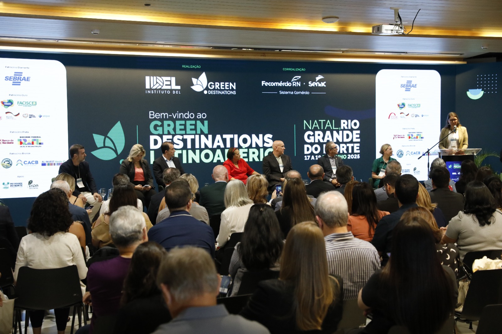 Governo do RN destaca turismo sustentável na Green Destinations Latinoamérica 2025