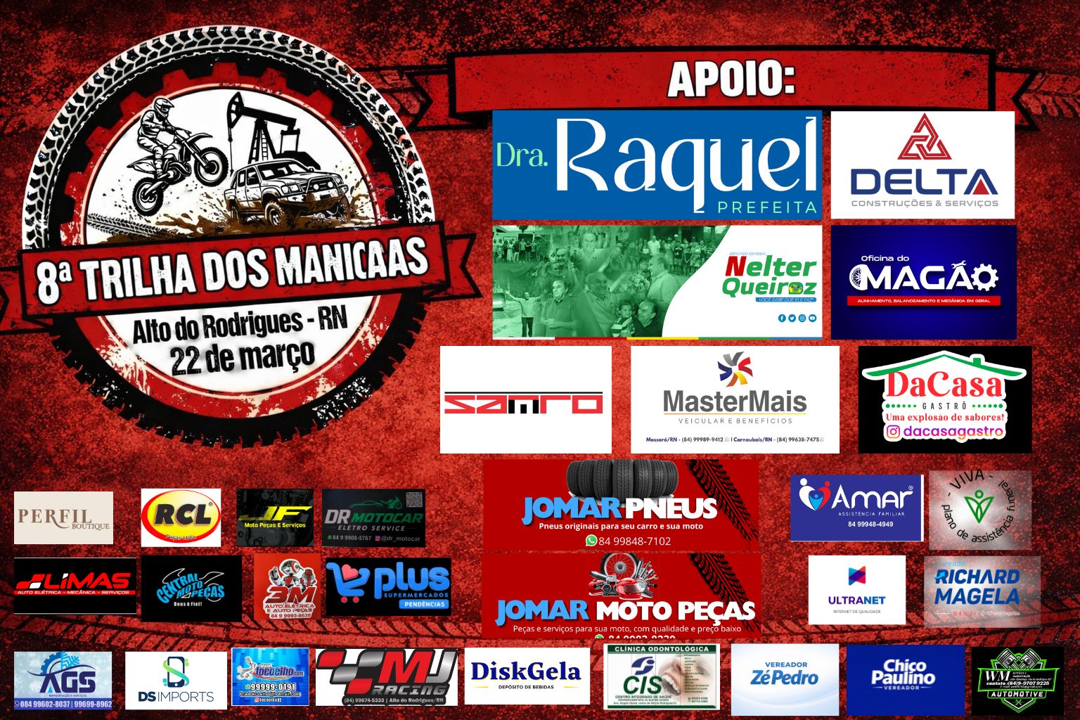 Trilha dos Manicacas chega à 8ª edição e promete movimentar Alto do Rodrigues