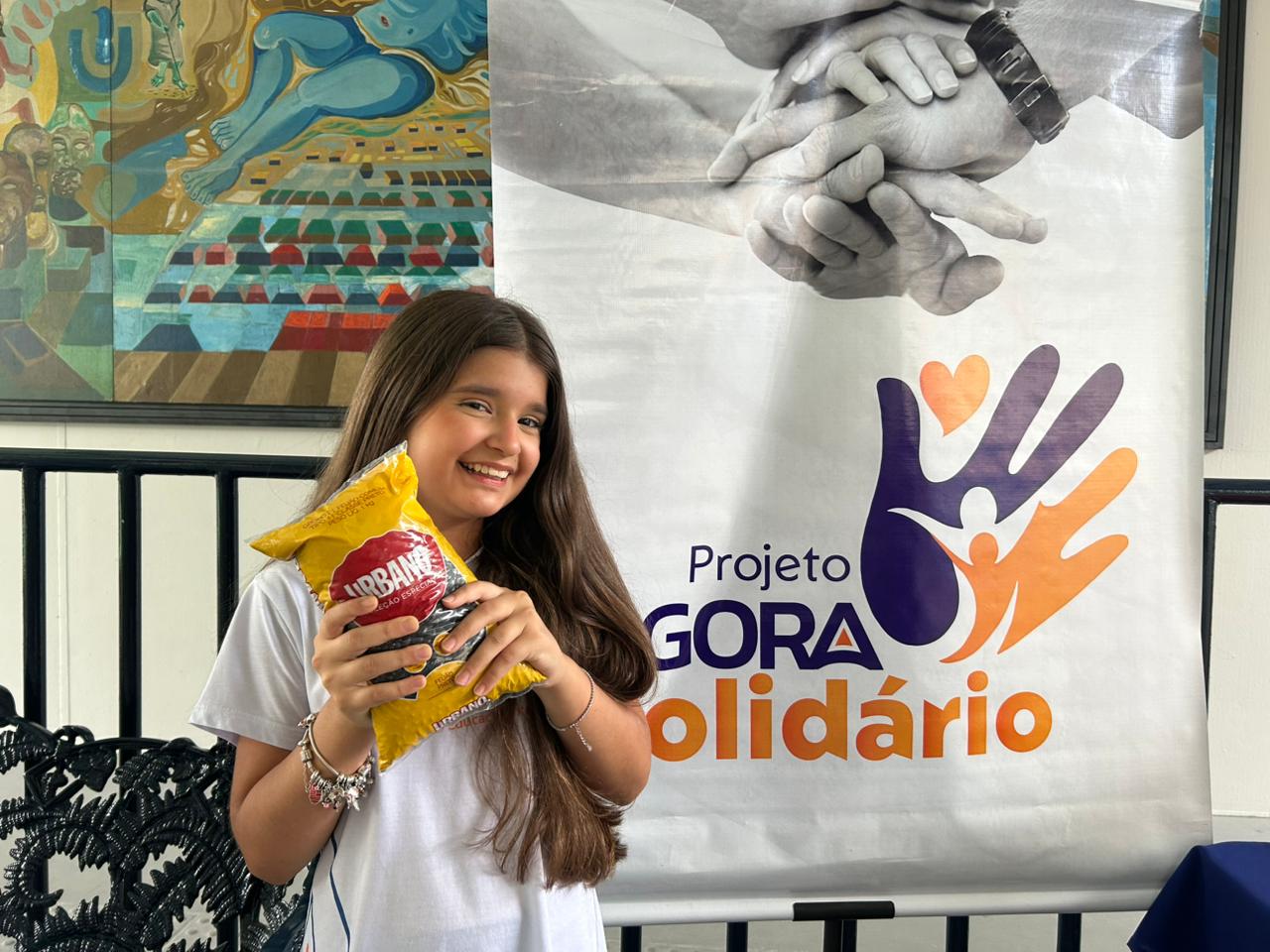 Colégio Ágora mobiliza alunos e comunidade escolar em campanha solidária