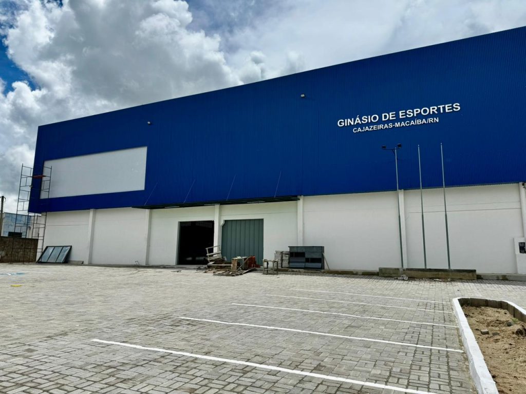 Maior ginásio de esportes de Macaíba será inaugurado sexta (13) em Cajazeiras