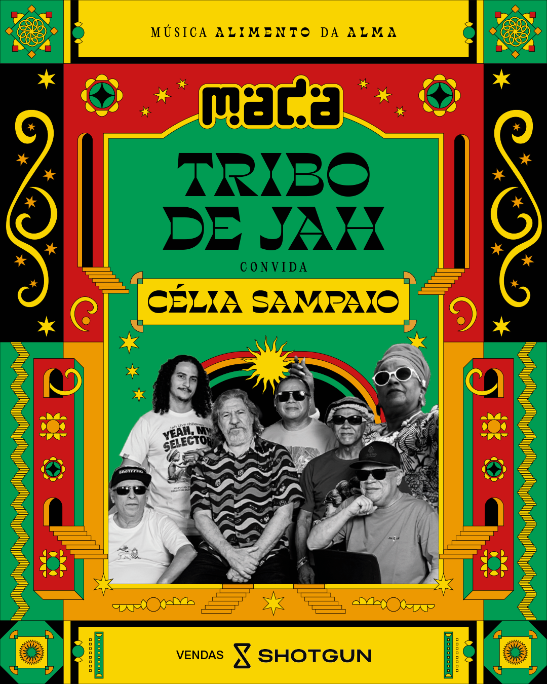 MADA anuncia show inédito da Tribo de Jah com Célia Sampaio na edição 2026