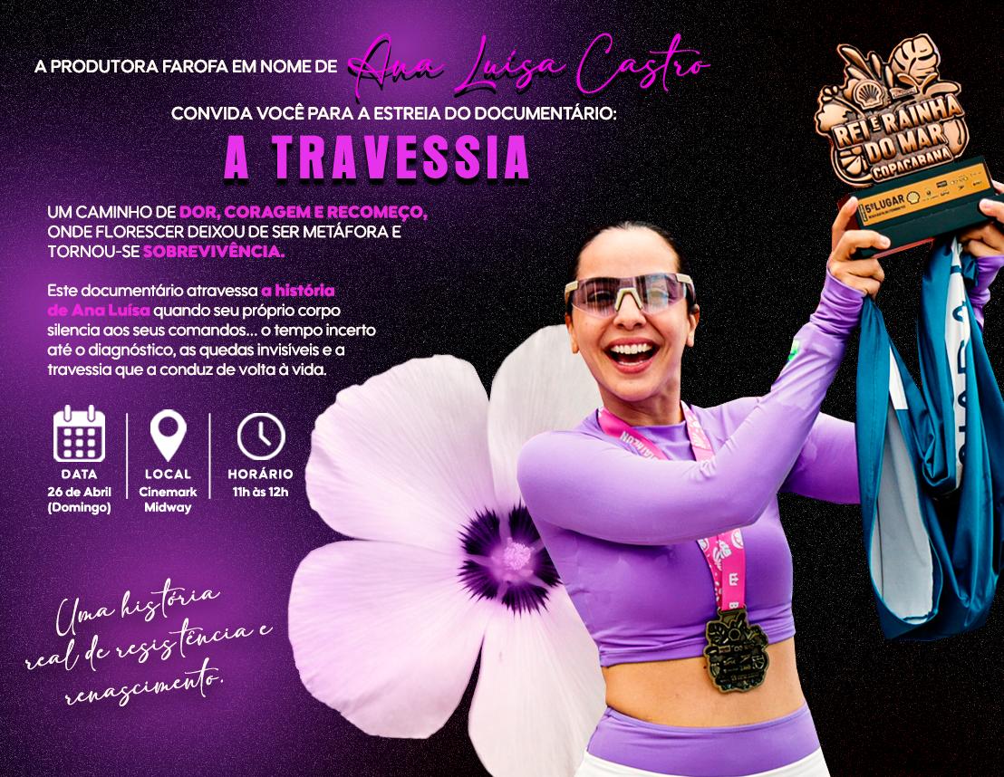 Documentário potiguar “A Travessia” estreia neste domingo (26) em Natal