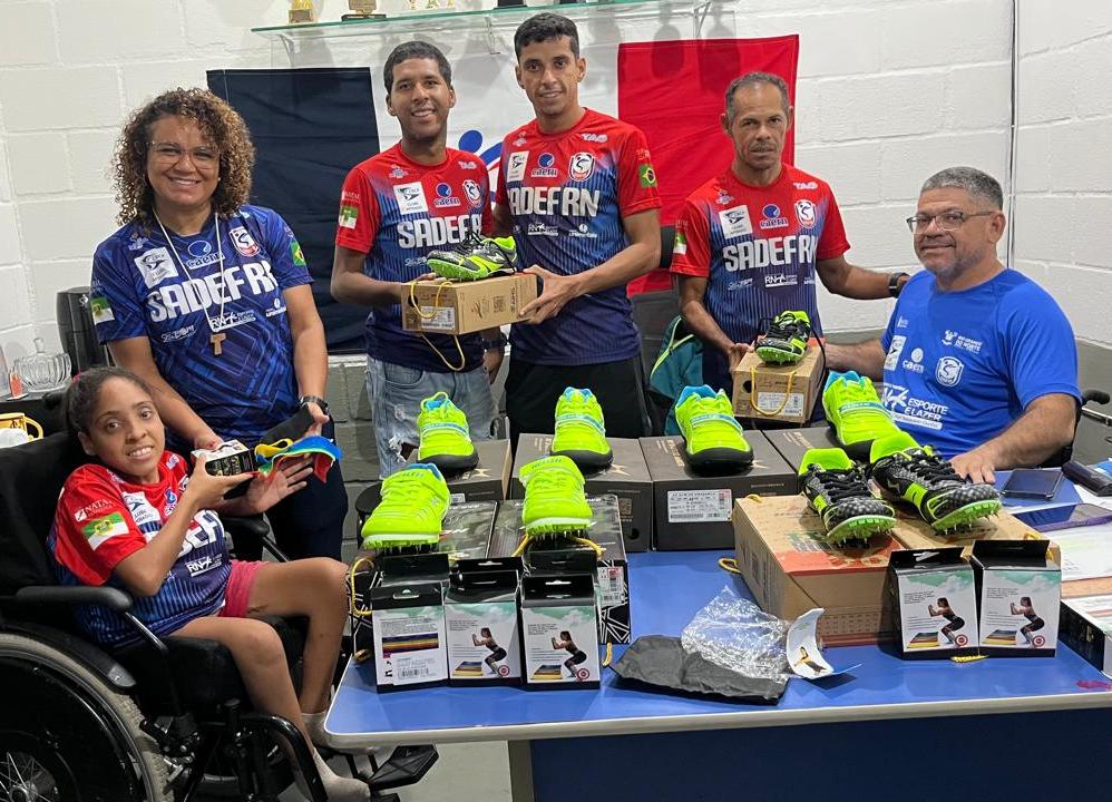 Sadef adquire material esportivo e custeia profissionais com emenda parlamentar