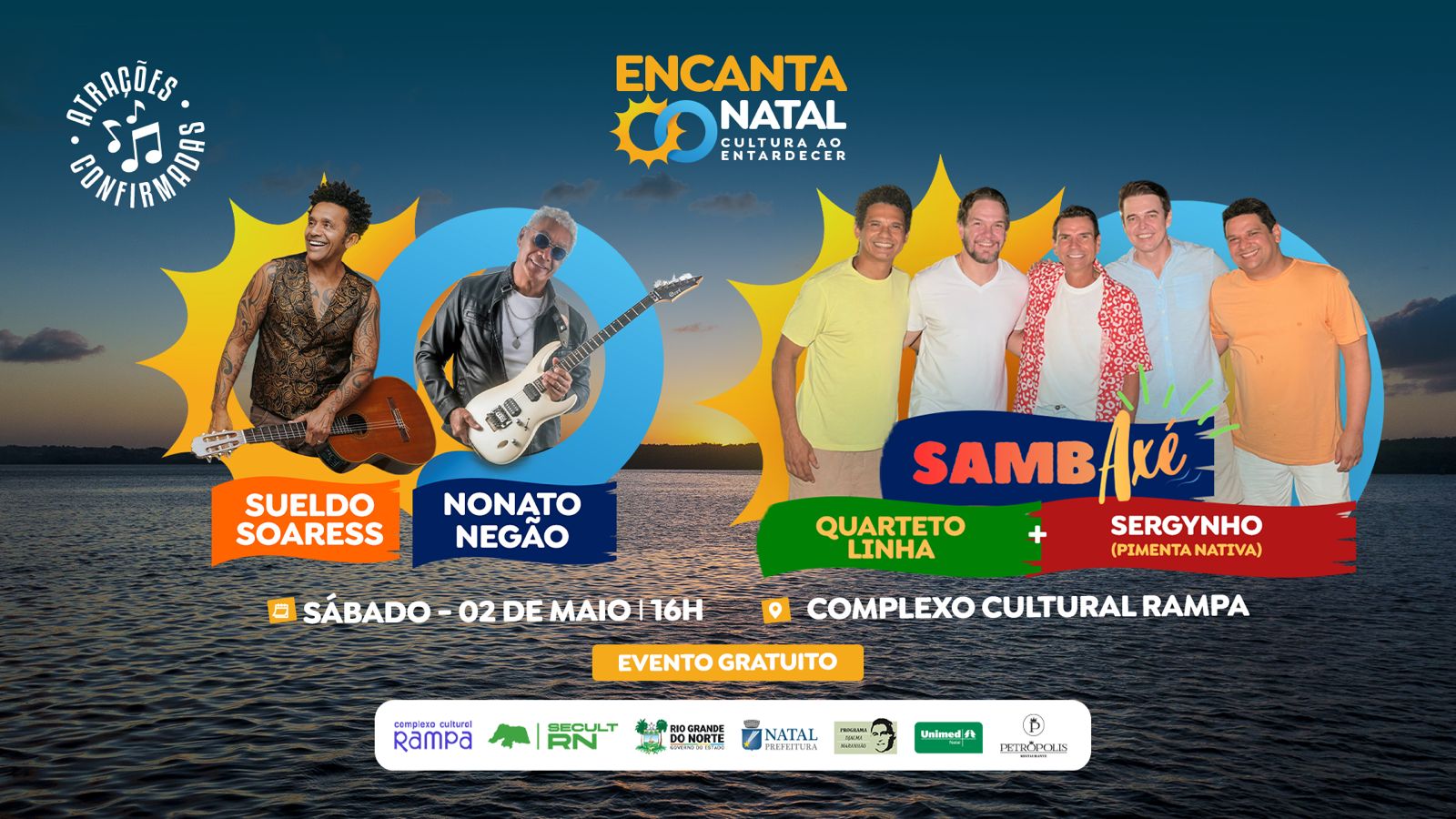 Unimed Natal reforça apoio à cultura no RN e incentiva programação do Encanta Natal