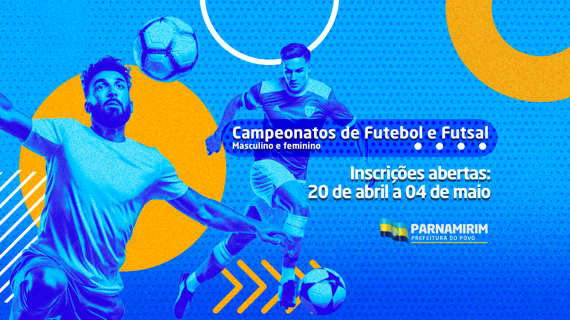 Parnamirim inicia inscrições para campeonatos de futebol e futsal