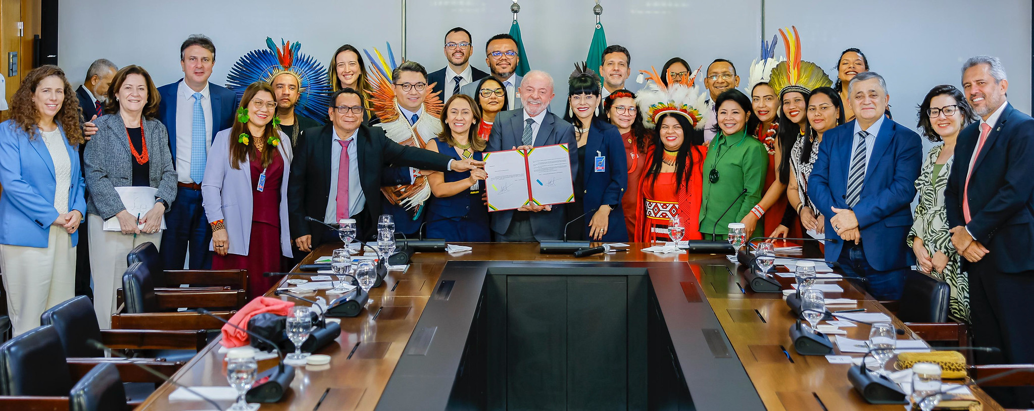 Presidente da República sanciona lei que cria a primeira Universidade Federal Indígena do Brasil