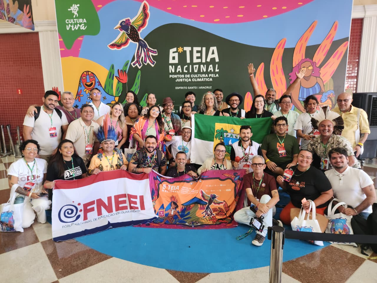 RN participa de edição histórica da Teia Nacional dos Pontos De Cultura em Aracruz (ES)