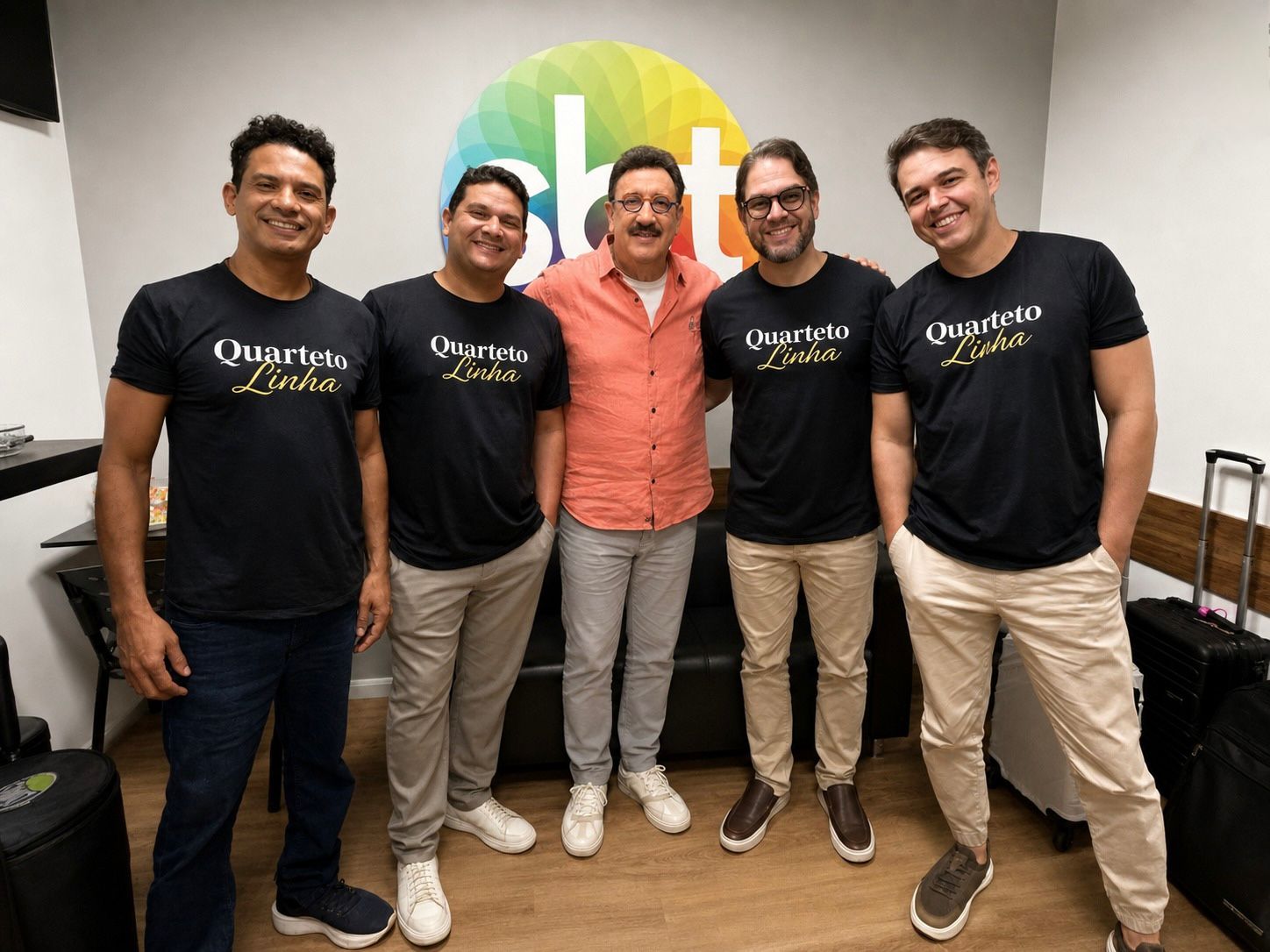 Quarteto Linha leva o samba potiguar ao palco do Programa do Ratinho nesta sexta-feira (8)