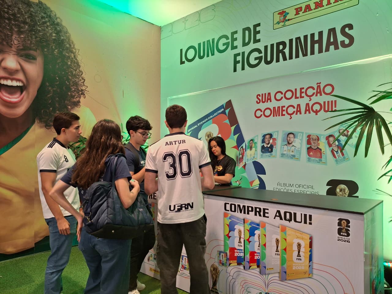 Febre das figurinhas chega ao Natal Shopping com espaço exclusivo da Panini