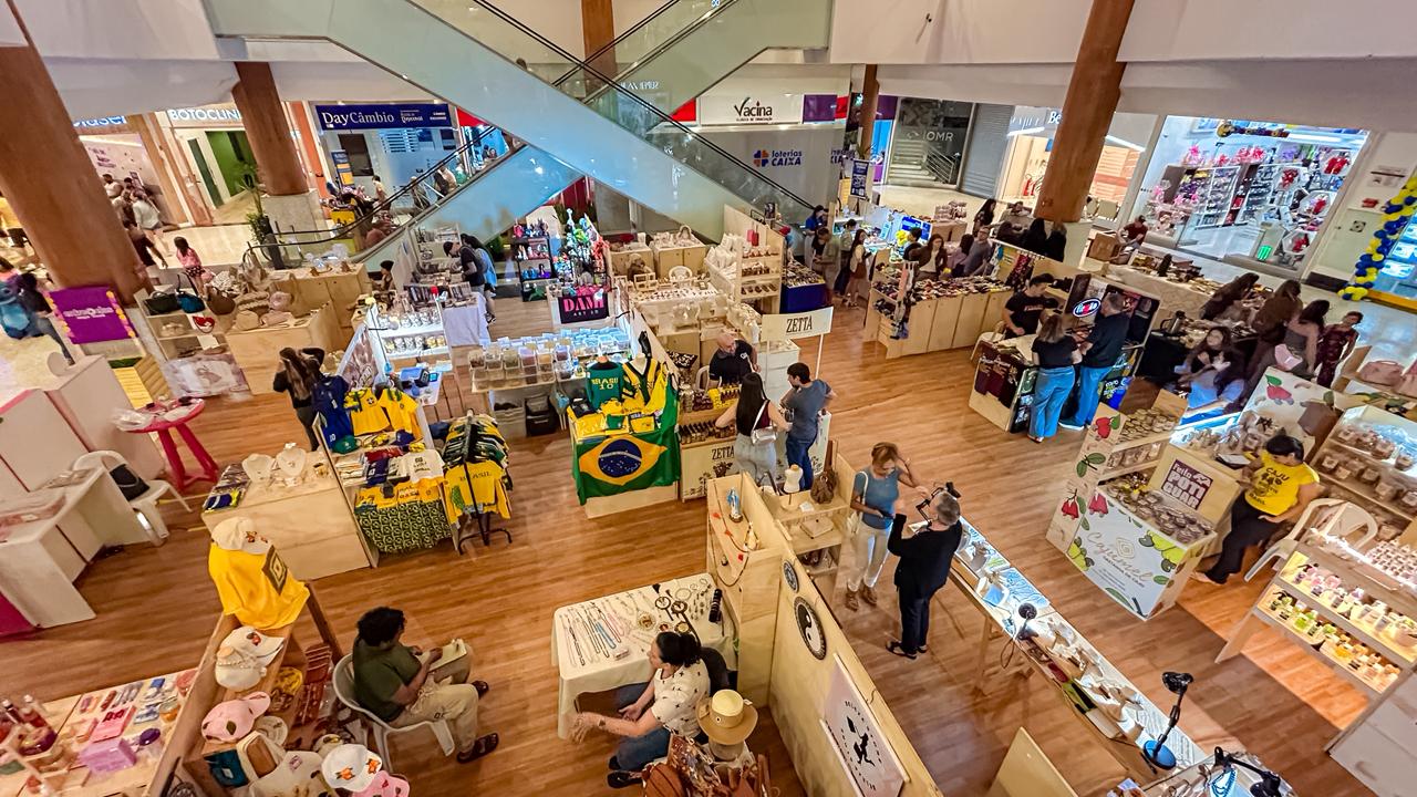 Feira Entre Elas segue até o dia 31 de maio no Natal Shopping