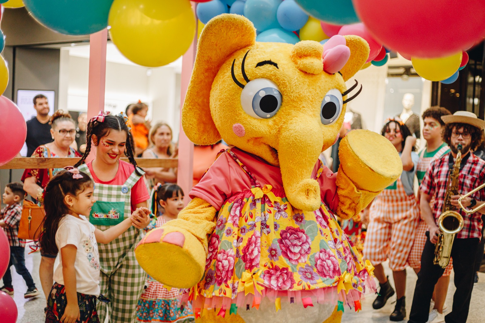 Arraiá da Naty resgata encanto das festas juninas em tarde especial para criançada