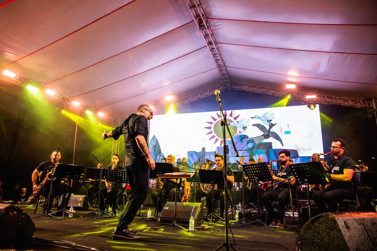 SESI-RN encerra programação gratuita em Serra de São Bento com concerto da SESI Big Band e artistas potiguares