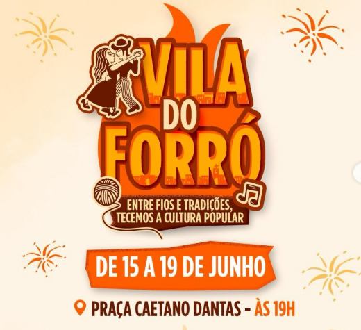 Vila do Forró 2026 vai movimentar a cidade de Carnaúba dos Dantas no periodo junino