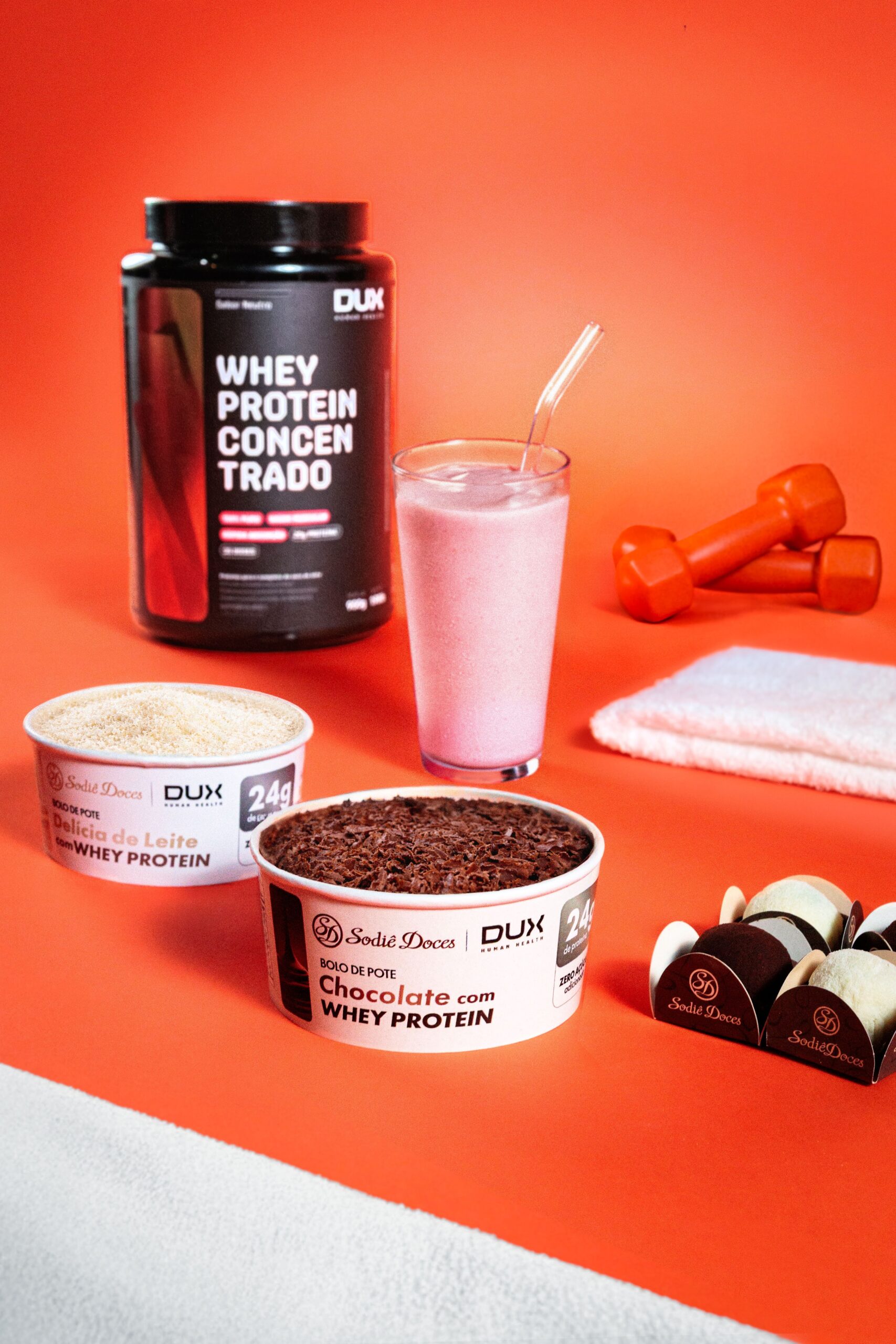 Sodiê Doces entra no mercado de produtos com Whey Protein