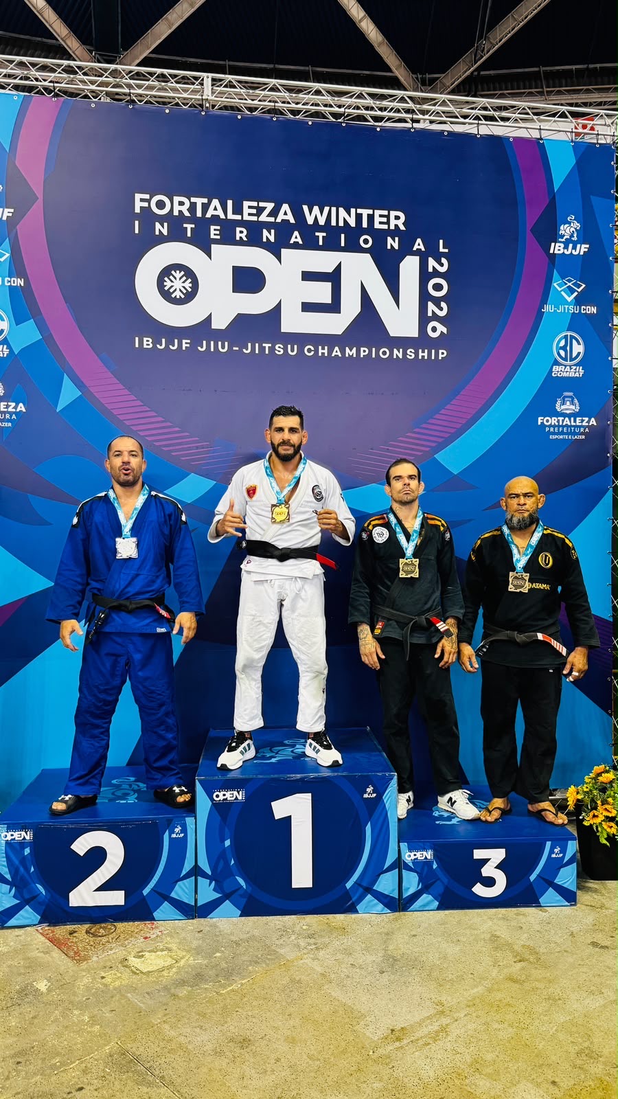Natalense conquista medalha de ouro no Fortaleza Winter Internacional Open de Jiu-Jítsu