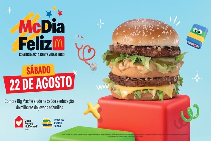 McDia Feliz 2026: participe da corrente do bem e apoie a Casa Durval Paiva
