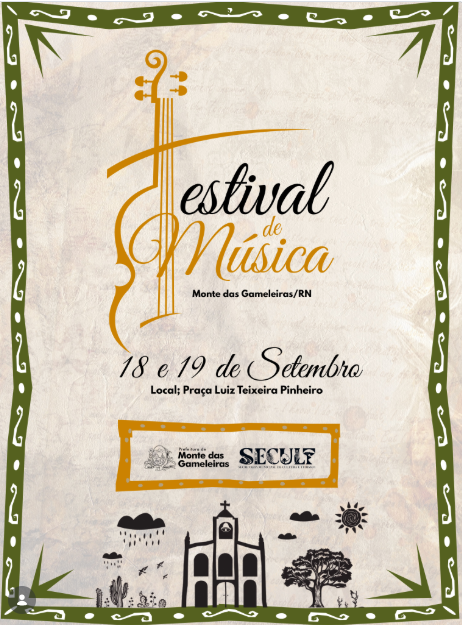 Monte das Gameleiras promove 1º Festival de Música em Setembro