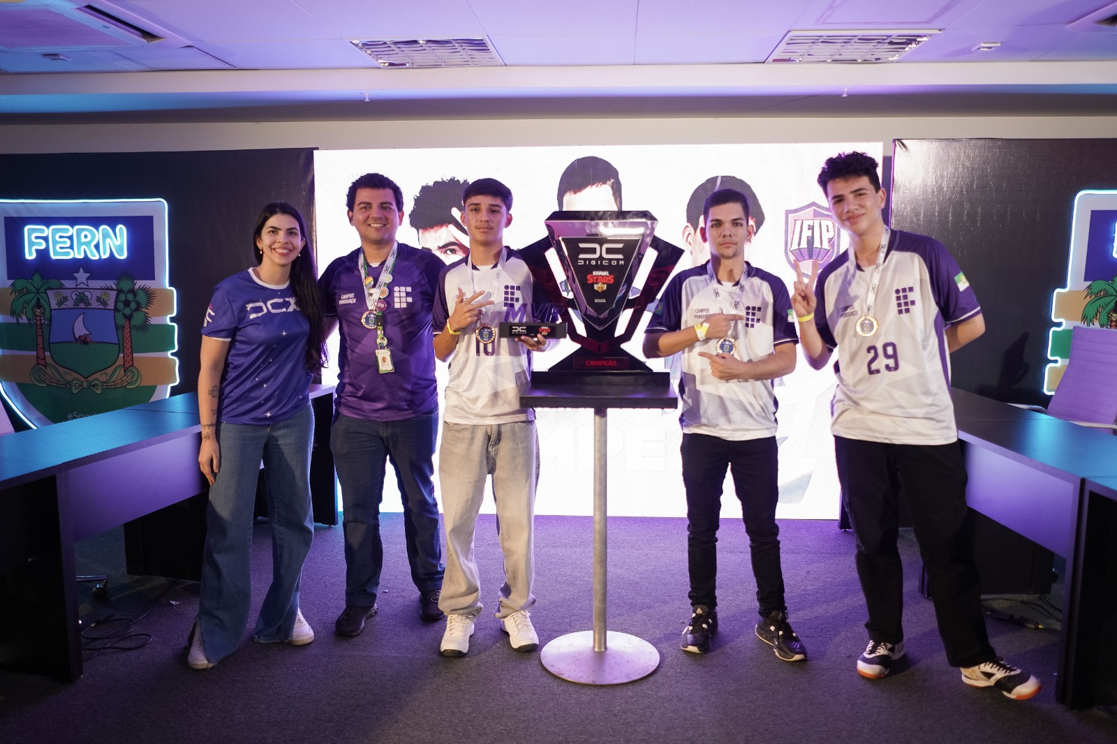 Estudantes potiguares disputam finais do Campeonato Escolar de eSports durante a DCXP 2026