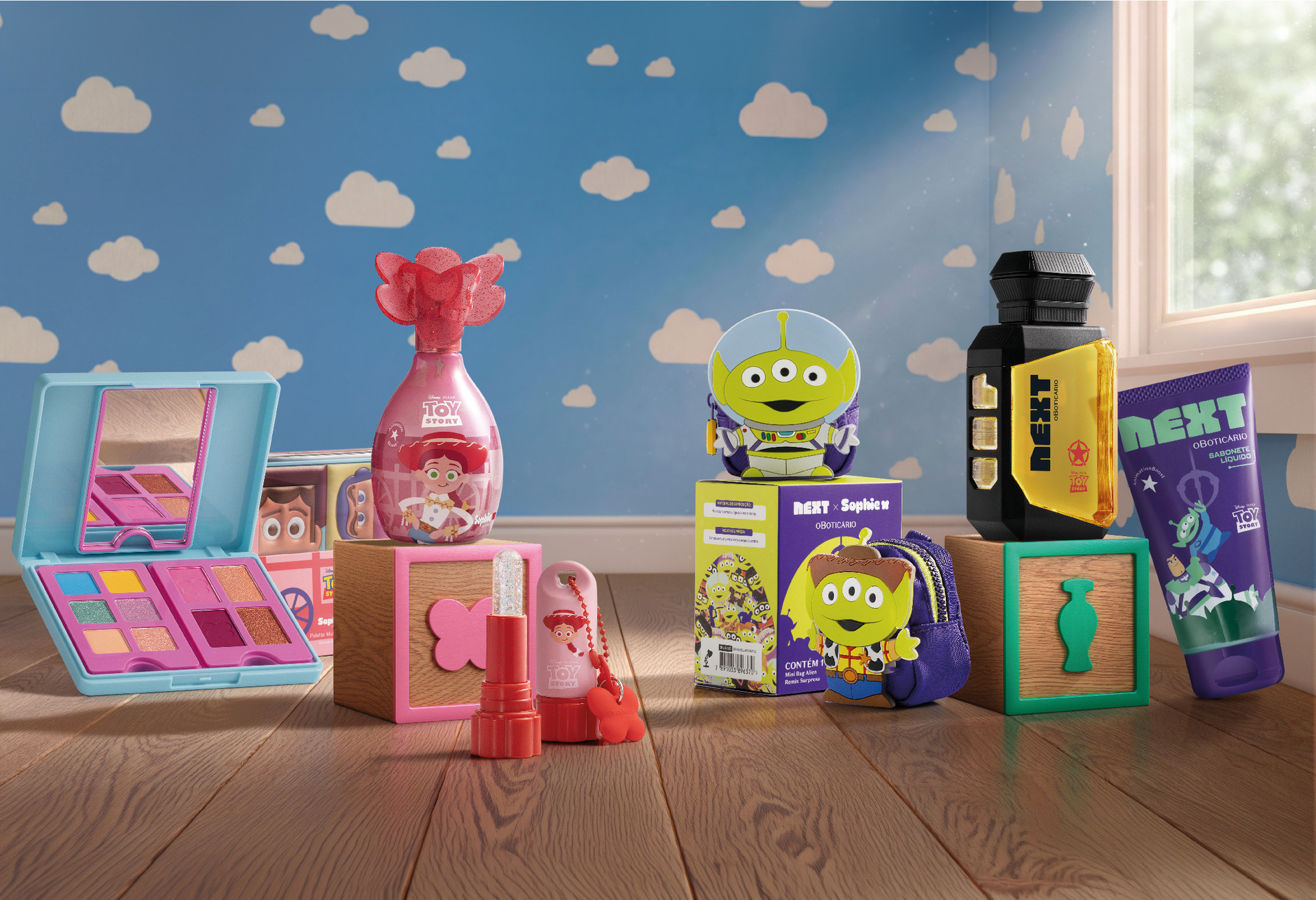 O Boticário celebra o Dia das Crianças com linha inspirada no filme Toy Story, da Disney e Pixar