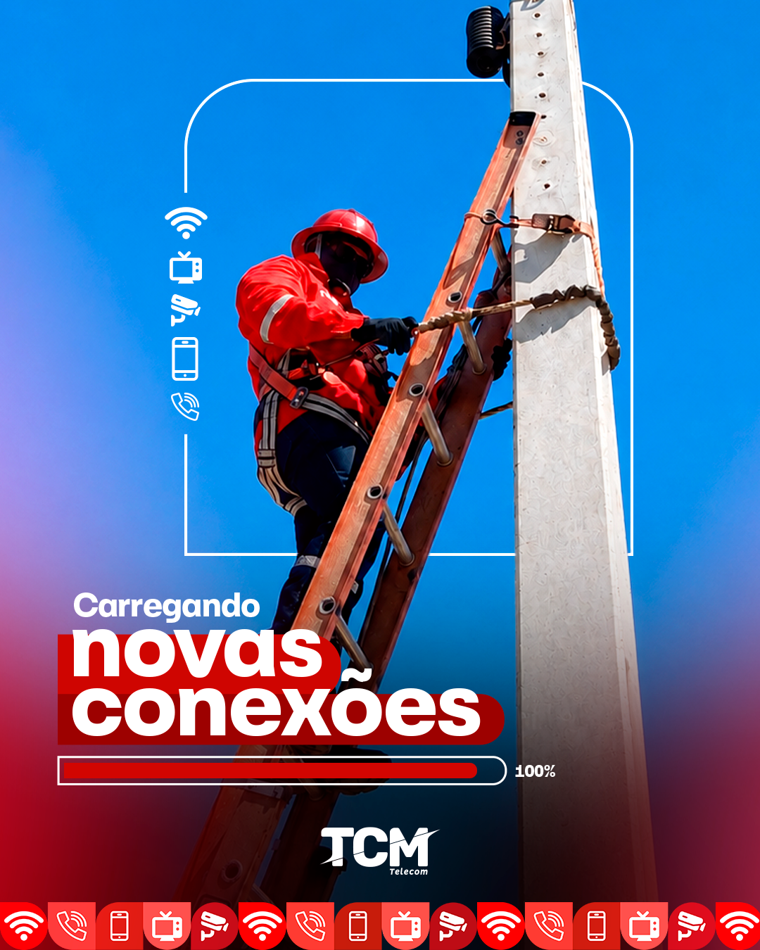 TCM Telecom amplia atuação em Parnamirim e chega ao bairro Cajupiranga