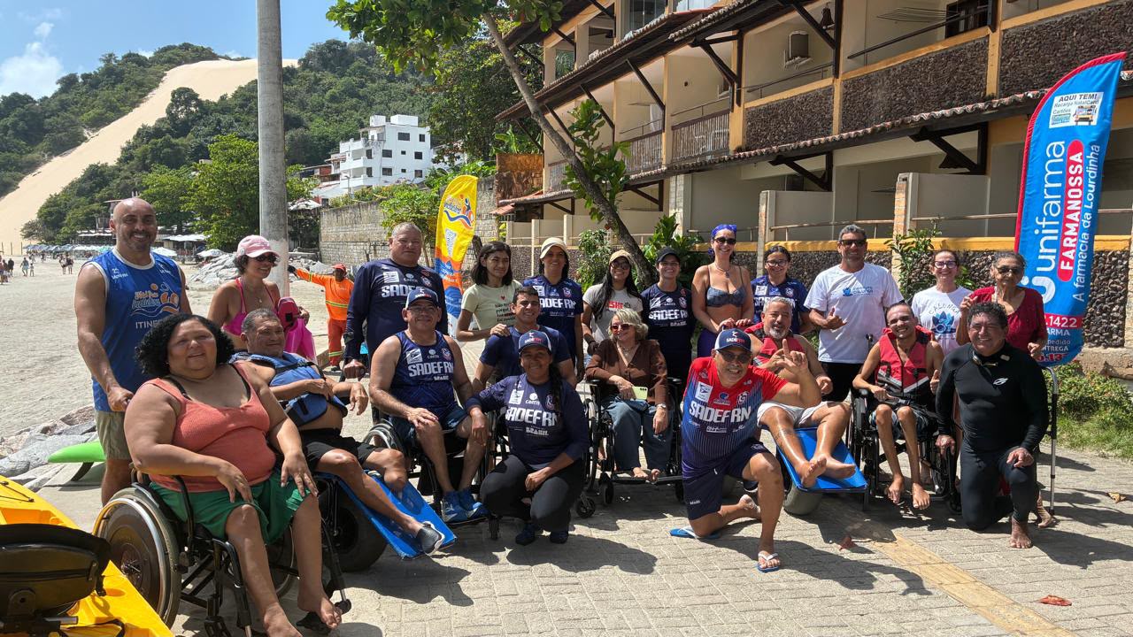 Natal Praia Inclusiva promove edição especial em alusão ao Dia Nacional de Luta da Pessoa com Deficiência
