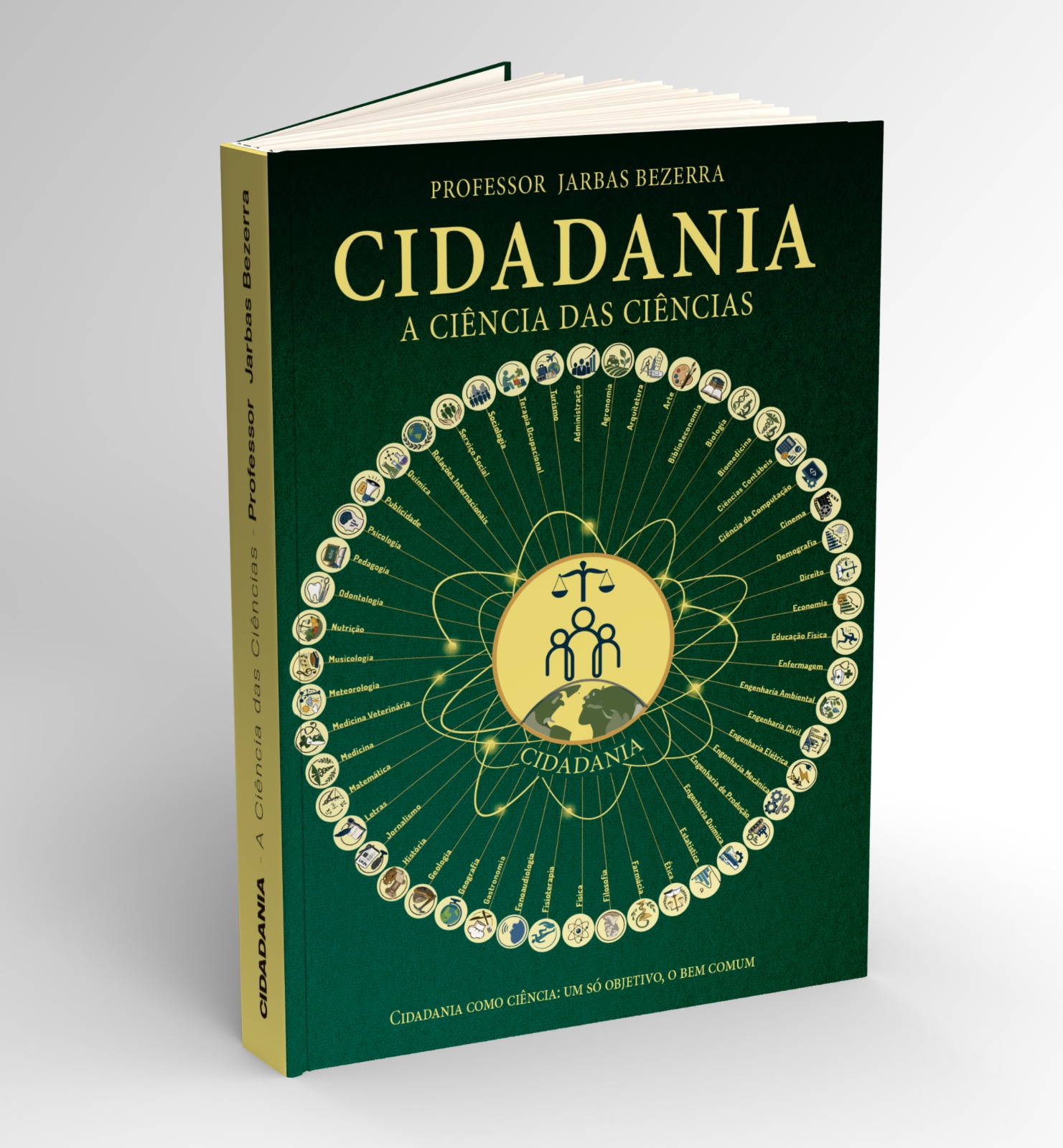 Jarbas Bezerra lança novo livro nesta quarta-feira (30); Obra apresenta a Cidadania como a Ciência das Ciências
