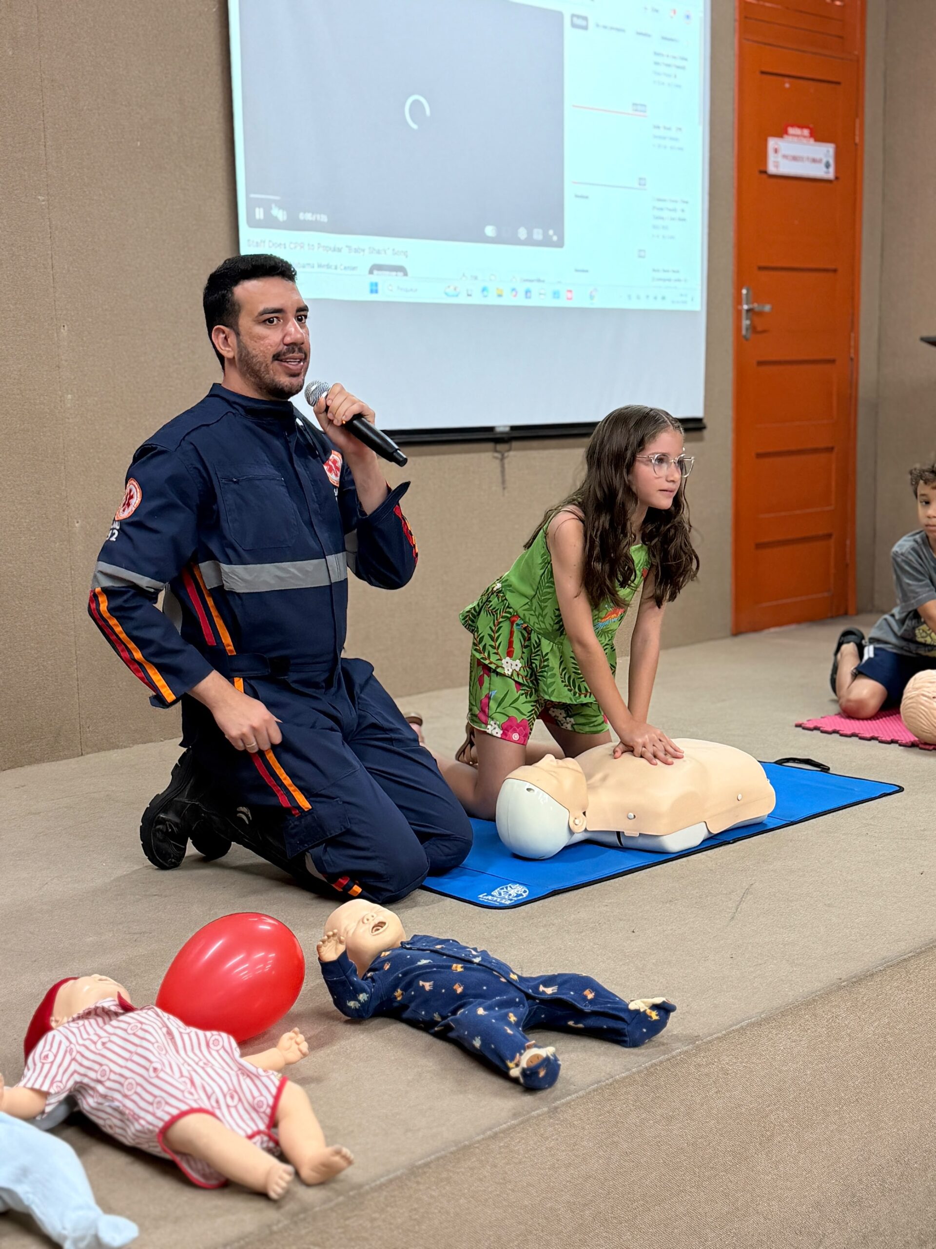 SAMU 192 Natal abre as portas para uma manhã de alegria, aprendizado e integração com as crianças