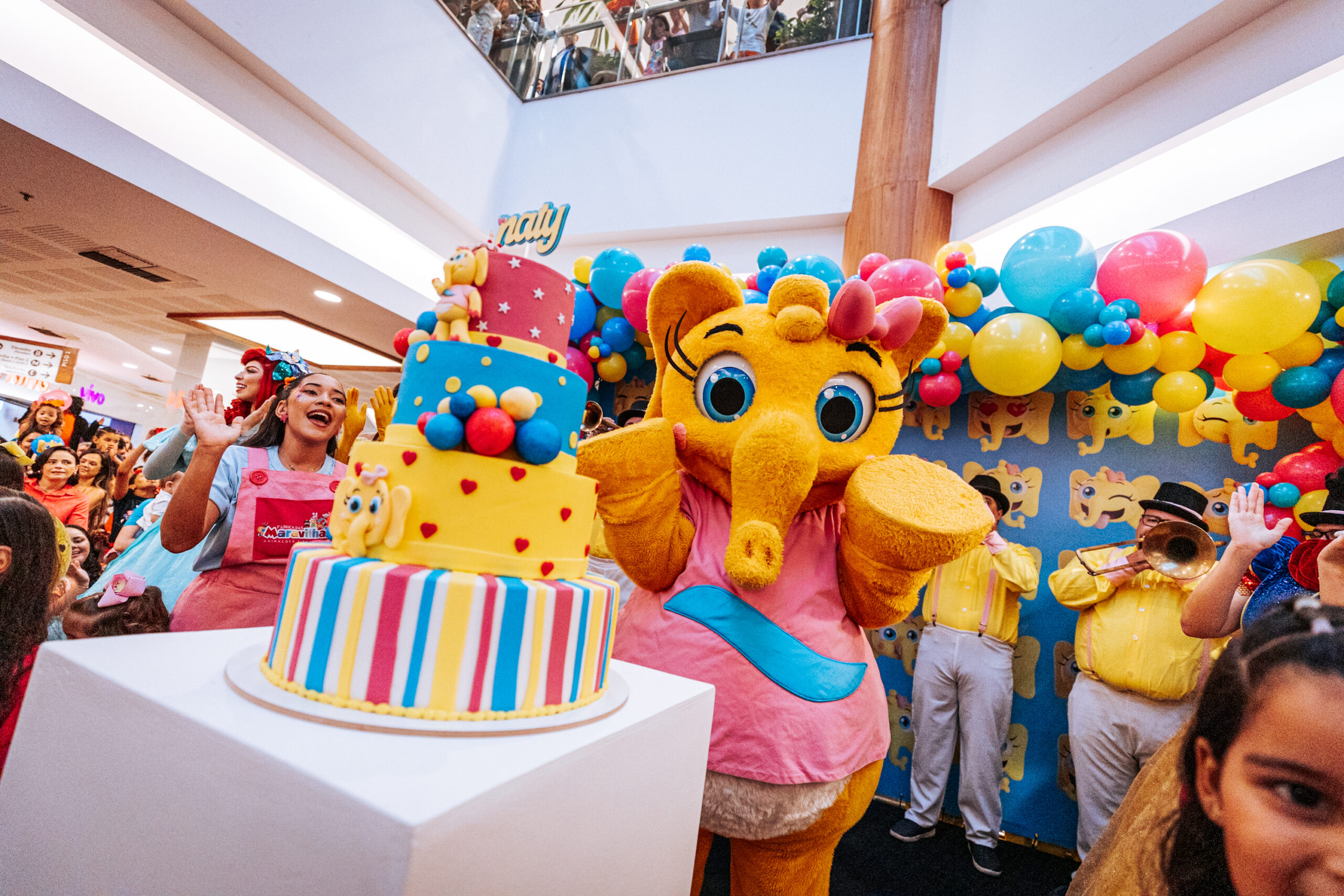 Aniversário da Naty cria universo de atrações infantis em outubro